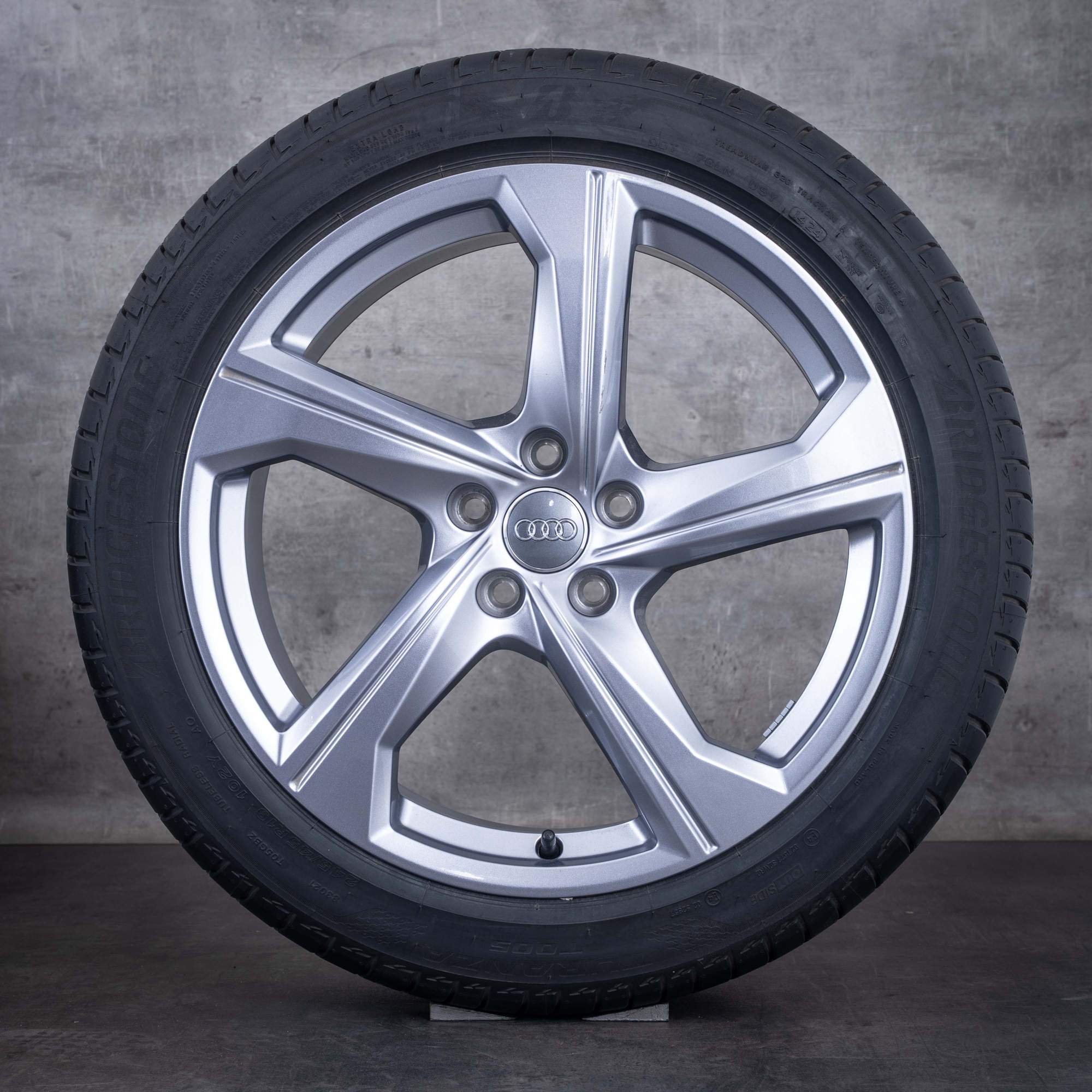 Ruote invernali originali Audi A6 da 19 pollici 4K C8 4K0601025EP antracite NUOVI