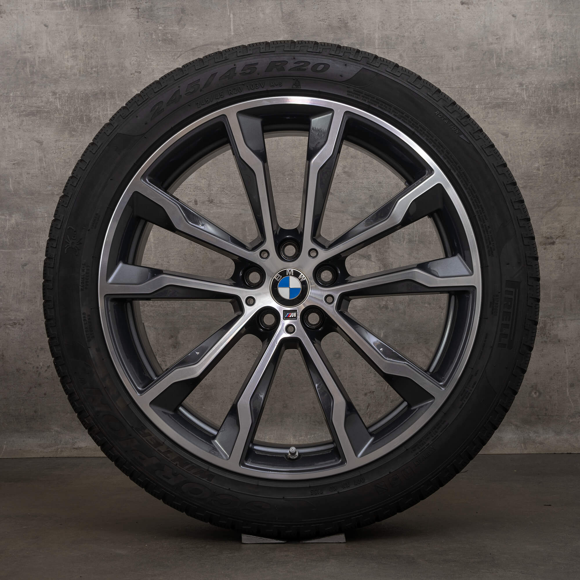 Original BMW X3 X4 Winterr der 20 Zoll G01 G02 Felgen Styling 699 M original-bmw-x3-x4-winterr-der-20-zoll-g01-g02-felgen-styling-699-m