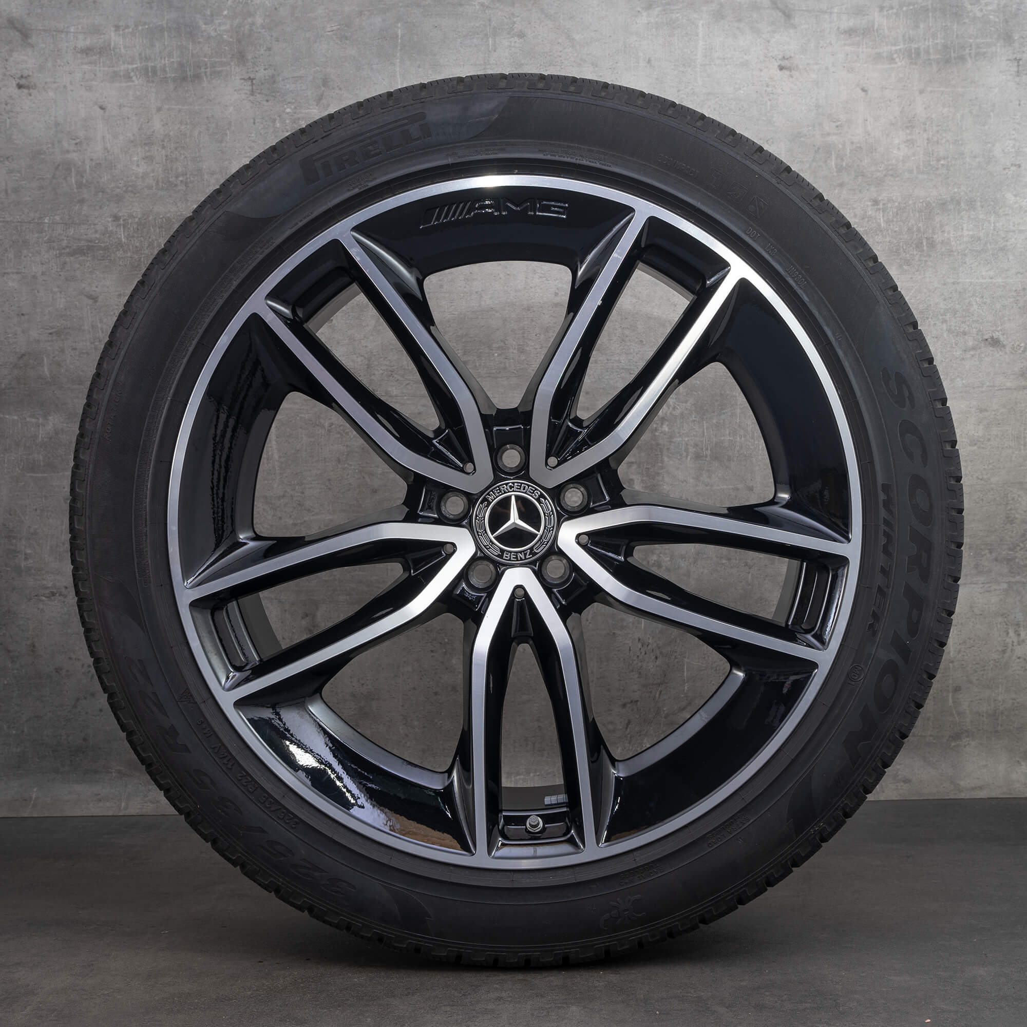 AMG 22 inch Mercedes Benz GLE SUV V167 winter OEM wheels tires