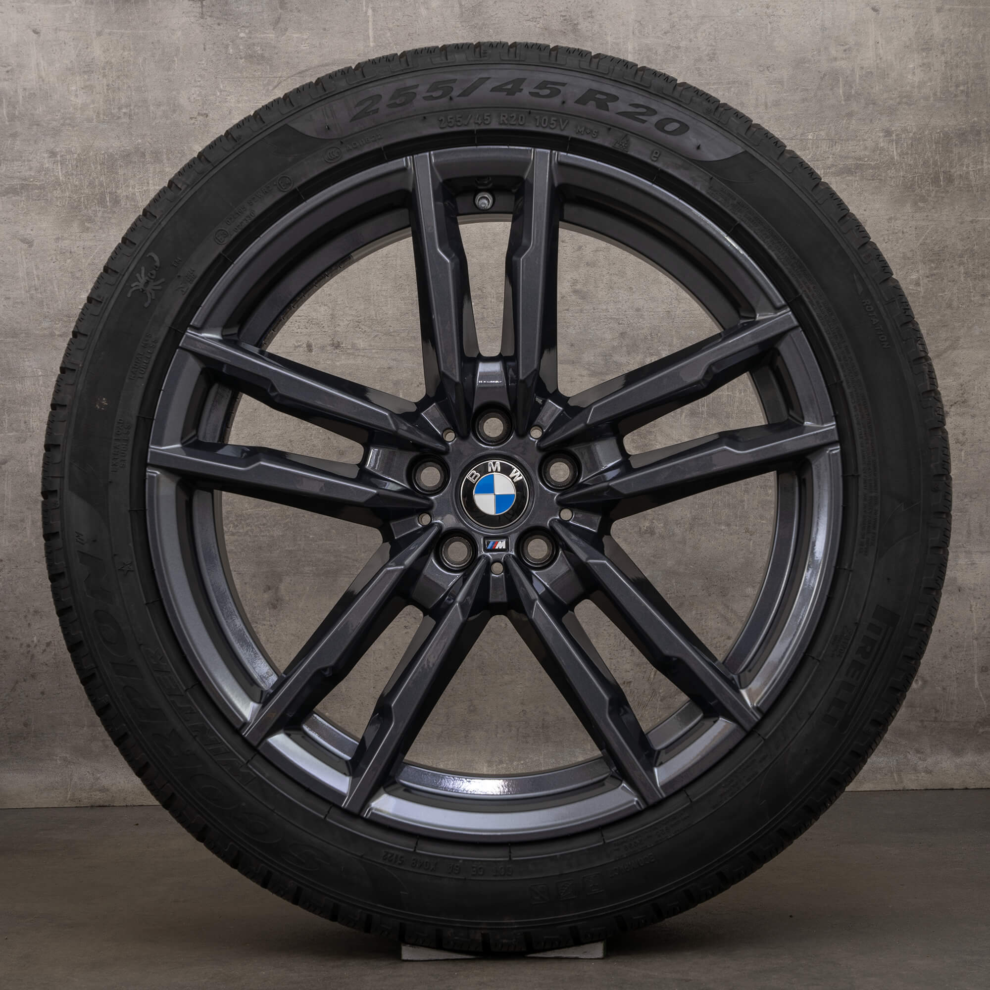 Original BMW X3M F97 X4M F98 20 inch winter tires rims 764 M 8059718 ...