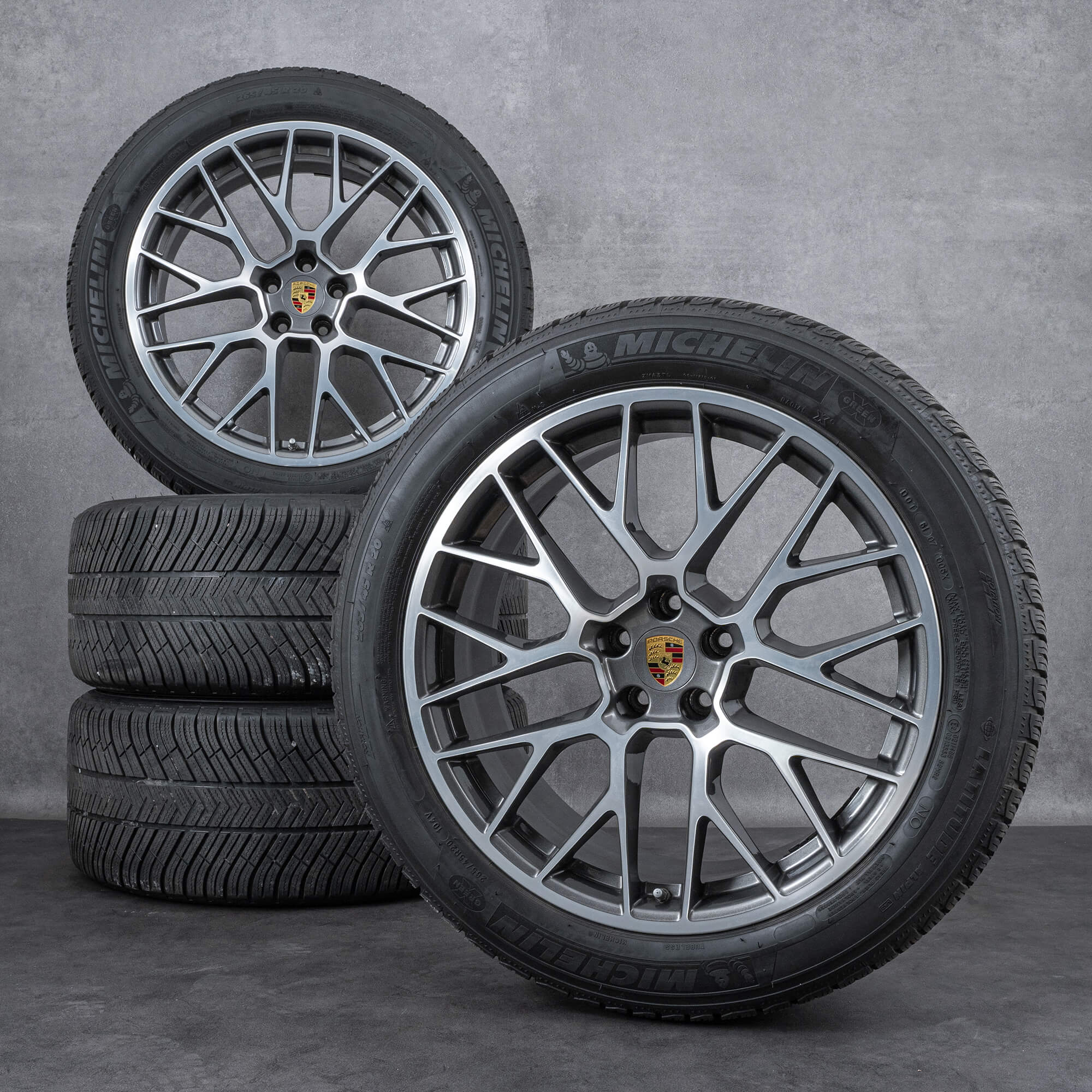 Llantas originales Porsche 20 pulgadas Macan I & II RS Spyder Dunlop Winterrder