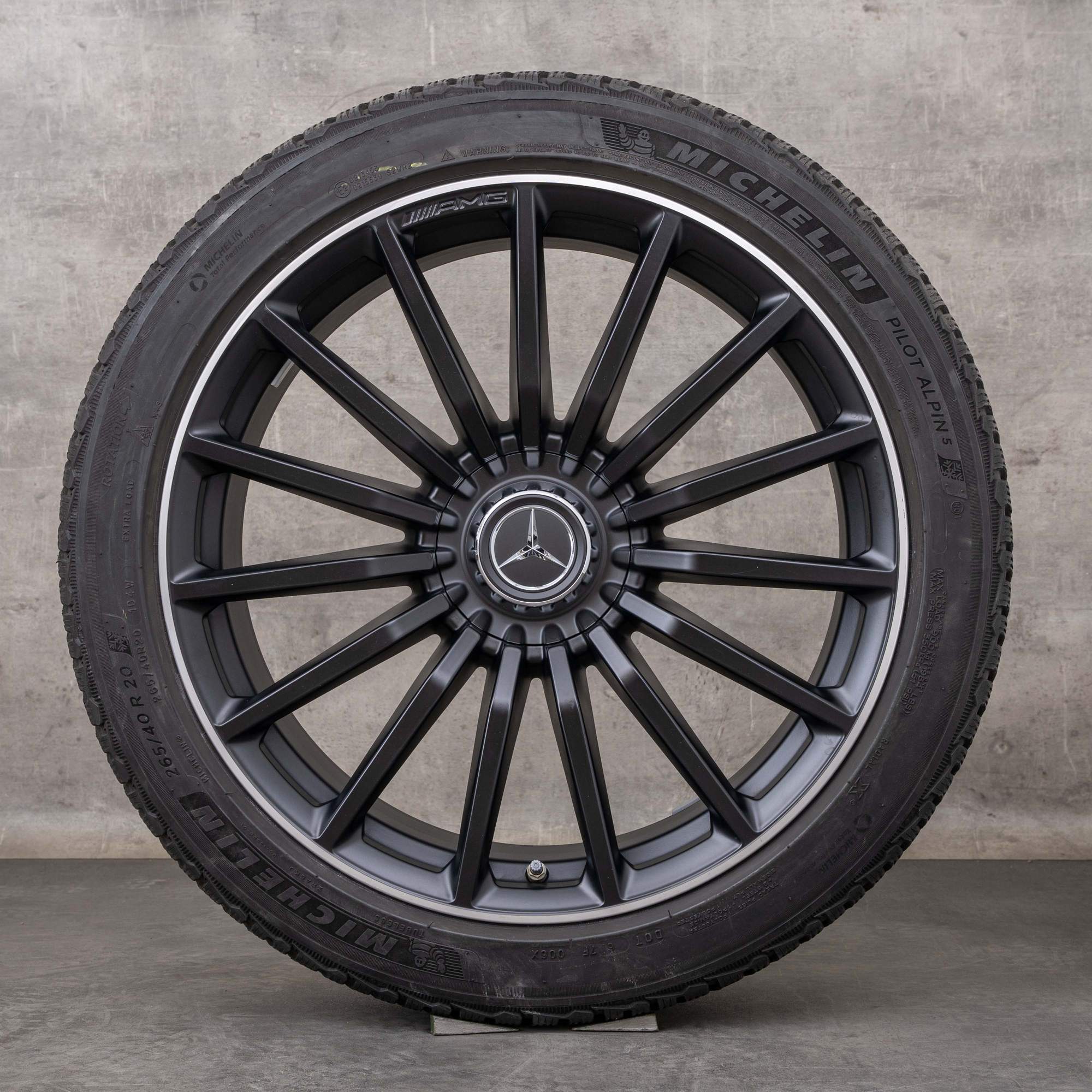 Oryginał Mercedes Benz GT 43 53 63 & S 4Matic+ AMG koła zimowe 20 cali X290 felgi 4-drzwiowe A2904010600 A2904010700 czarny mat polerowane