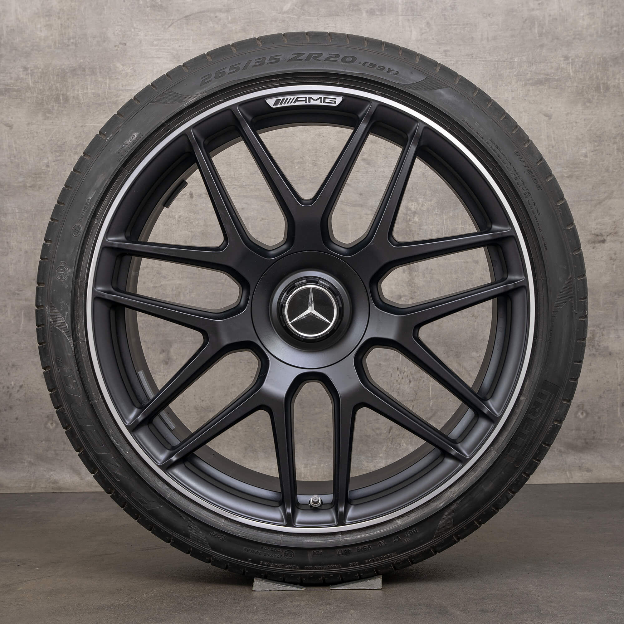 AMG Mercedes Benz E63 E63S W213 S213 sommerdæk sommerhjul 20 tommer fælge - hjul 1 af 4