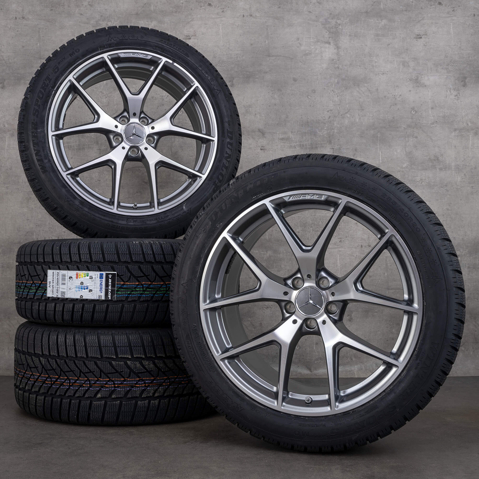 Llantas AMG Mercedes 20 pulgadas GLC X253 C253 GLC43 neumáticos de invierno