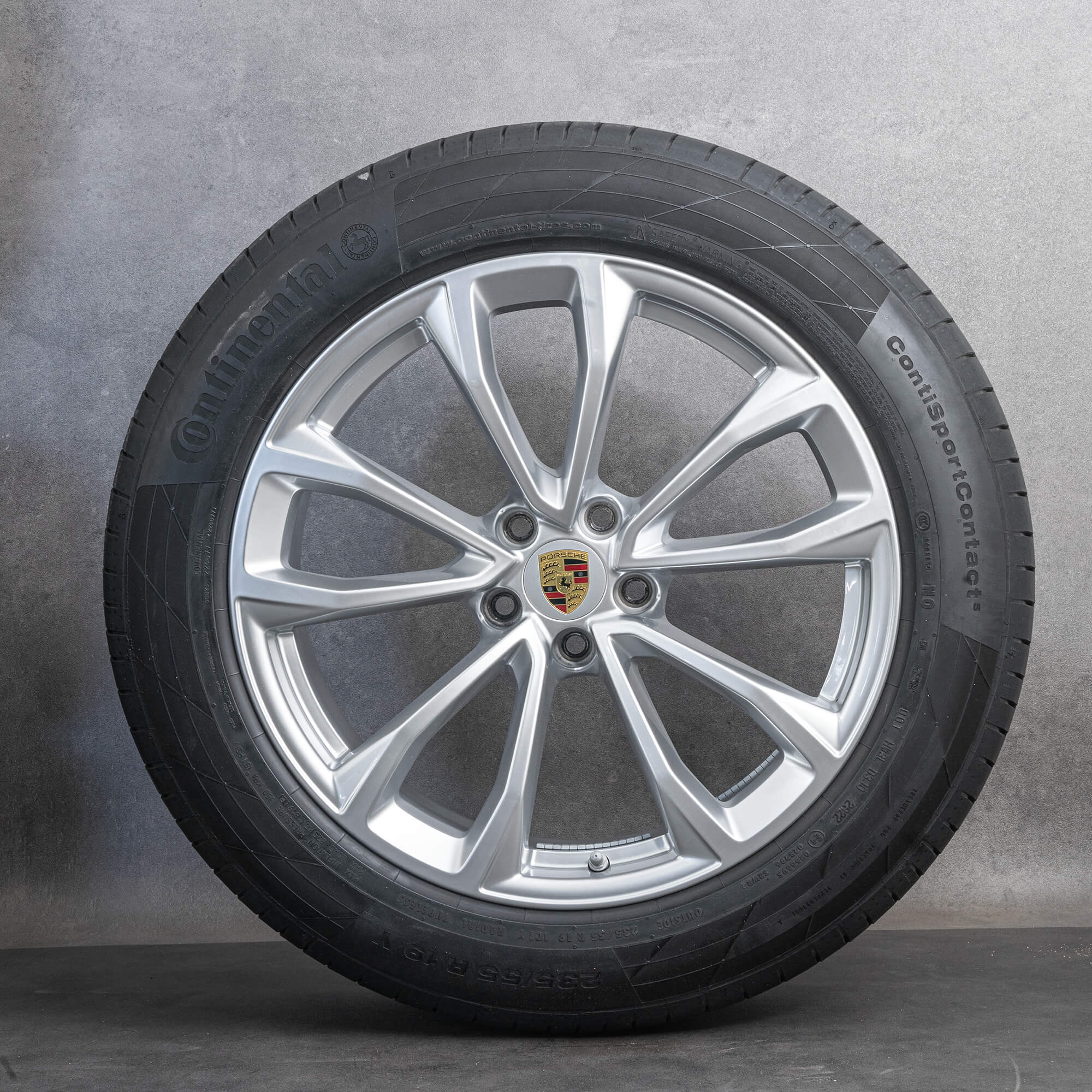 Original Porsche 19 pouces Macan III Jantes 95B044650 Pneus d'été