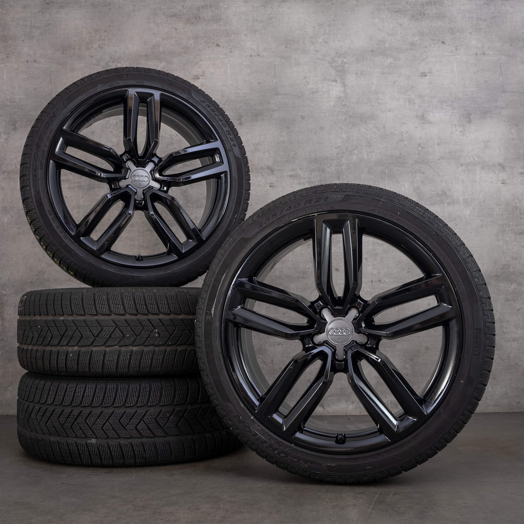 Audi Q5 SQ5 8R rodas de inverno pneus 21 polegadas jantes 8R0601025AM linha S