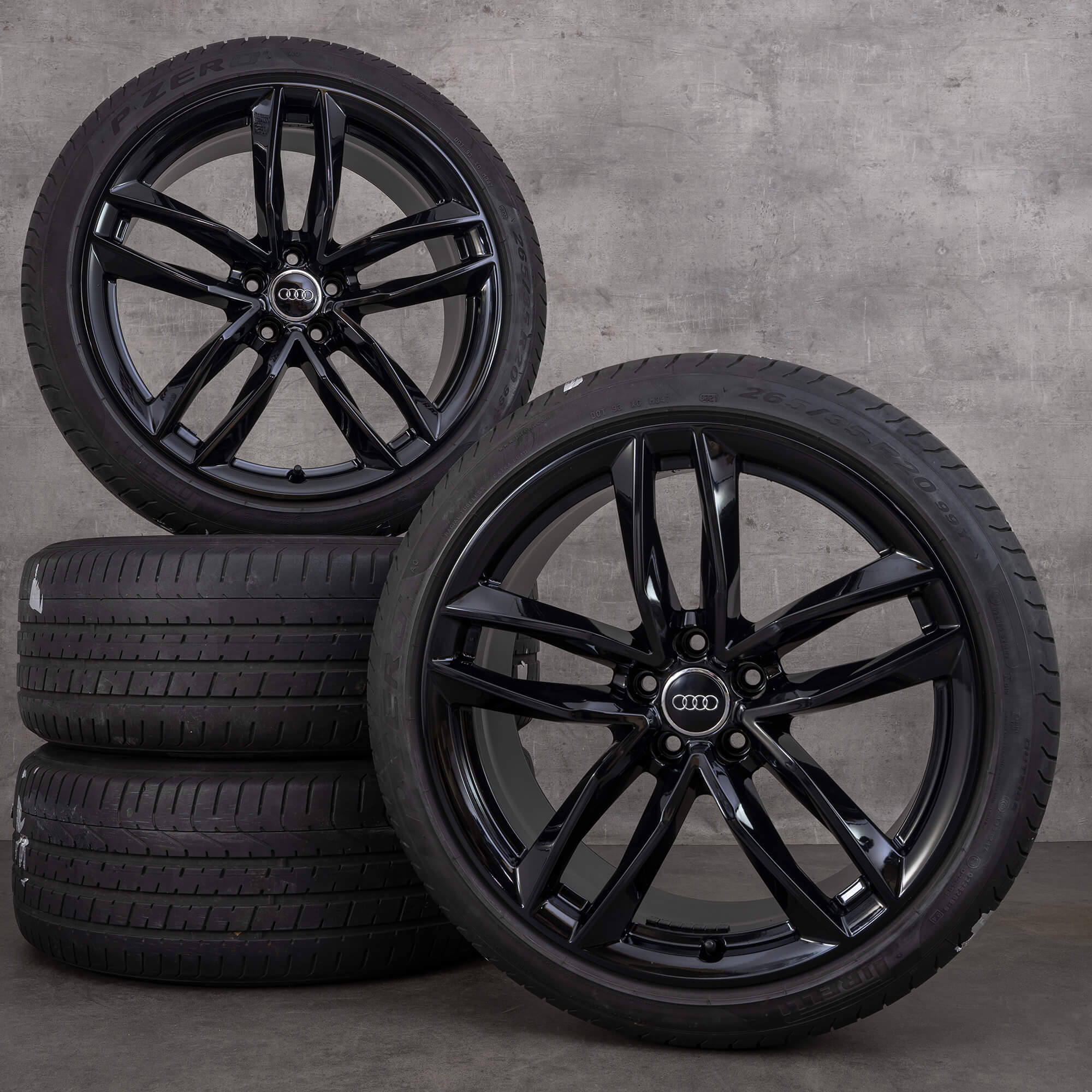 Cerchi da 20 pollici Audi A7 S7 4G C7 pneumatici estivi ruote estive 4H0601025BR
