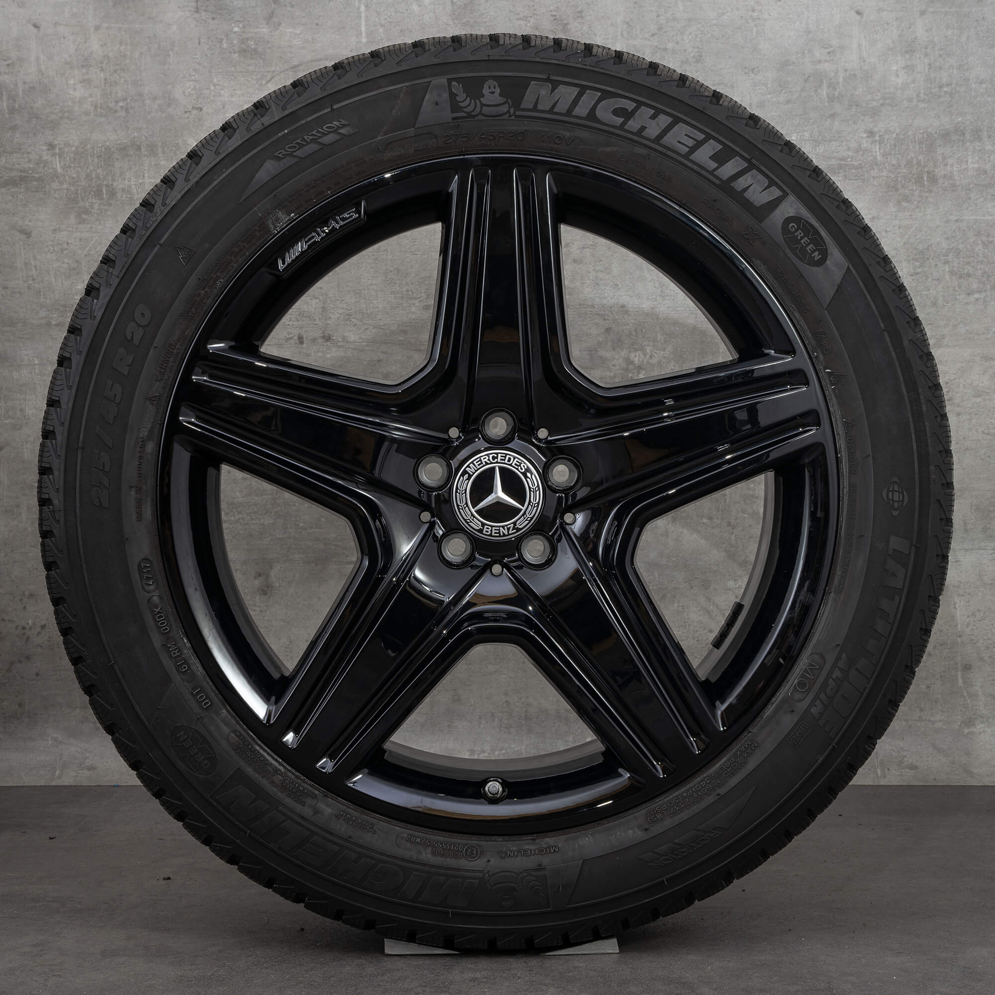 AMG 20 Zoll Mercedes Benz Felgen GL W166 X166 Winterreifen A1664012202