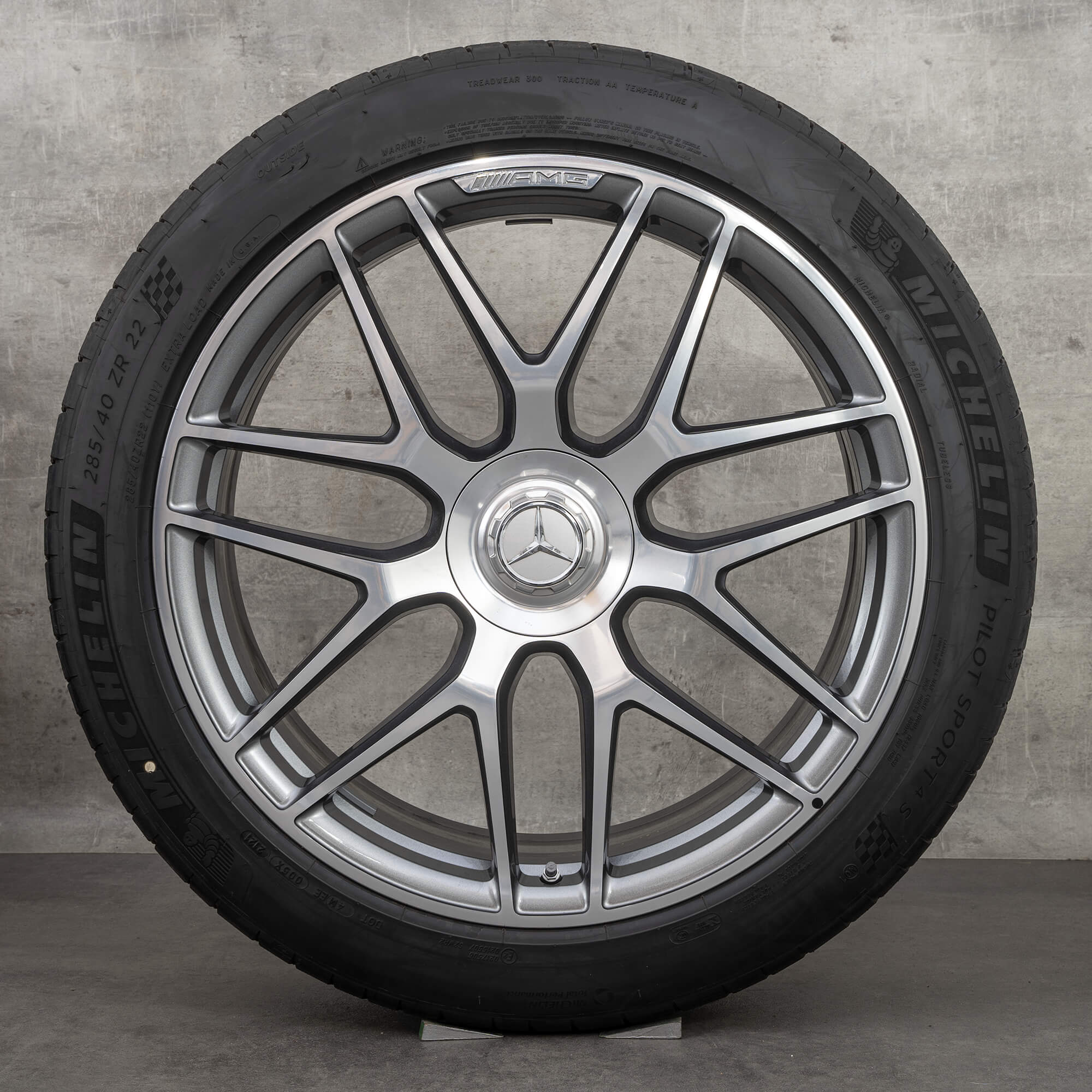 AMG 22 inch rim Mercedes Benz GLE 53 SUV V167 summer tires summer ...
