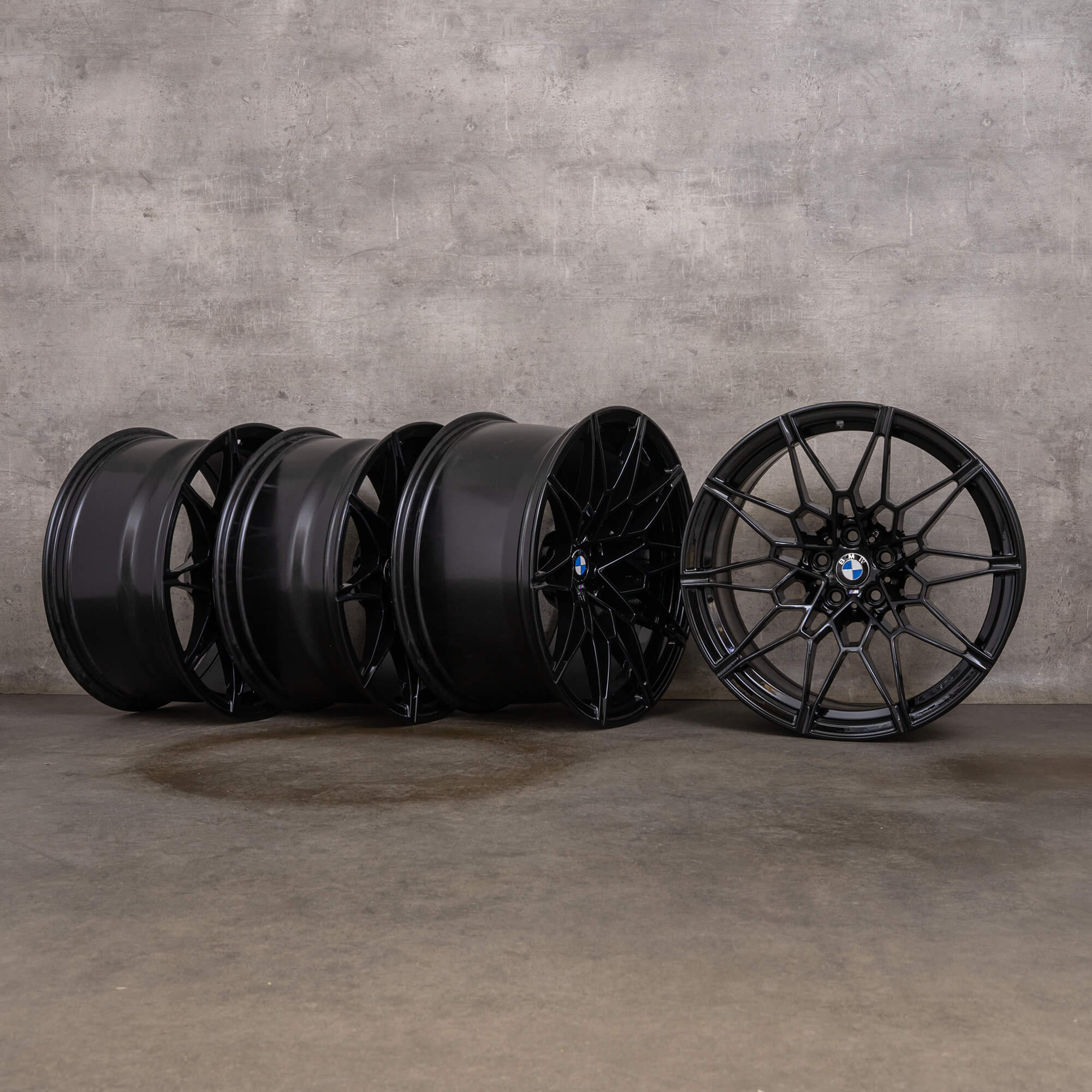 Original BMW M2 M3 M4 jantes 19 20 pouces G87 G80 G81 G82 G83 Styling 826 M 8093838 8093839 noir brillant