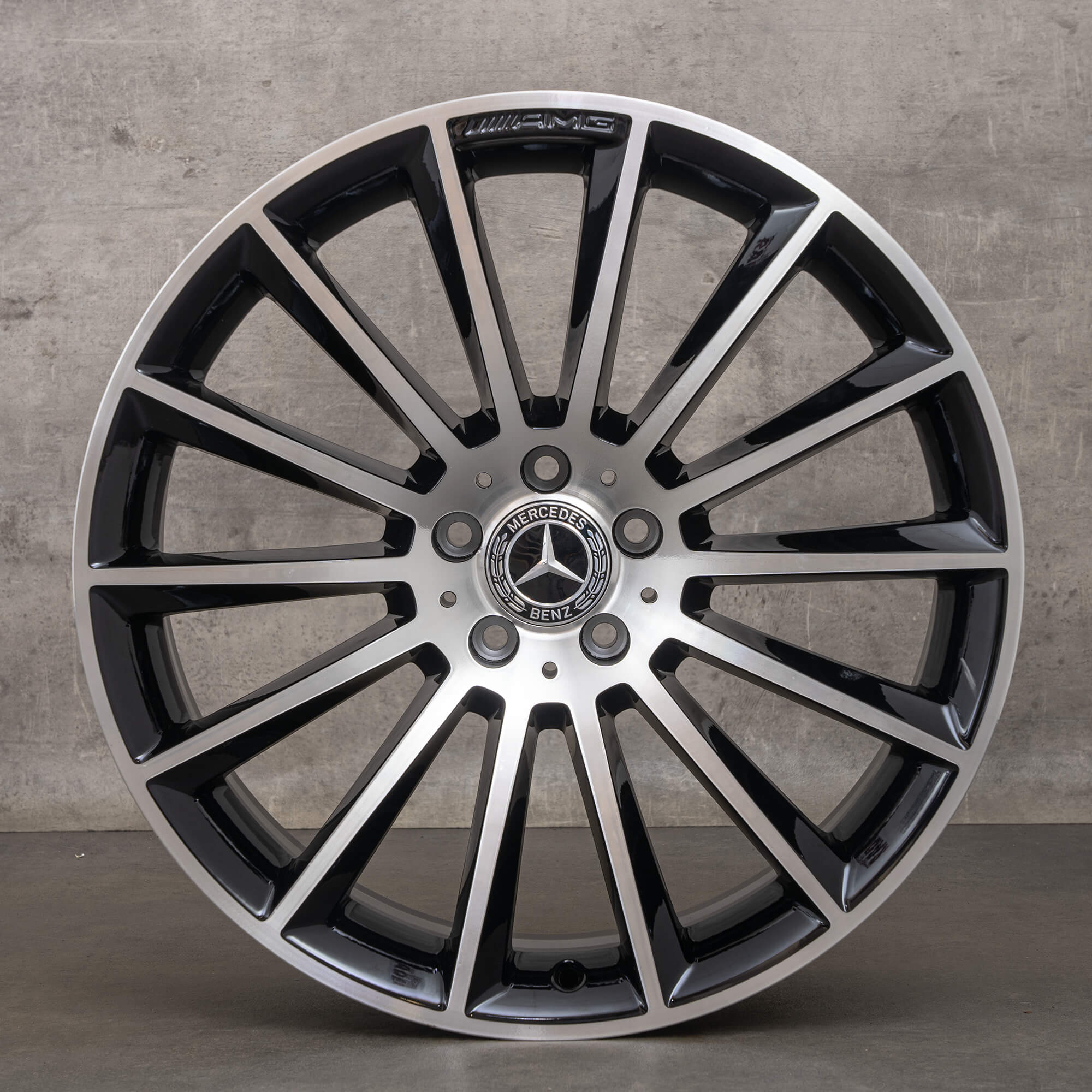 Orijinal Mercedes Benz CLS AMG jantlar 20 inç W257 C257 A2574011900 A2574012000 siyah yüksek parlaklık YENİ