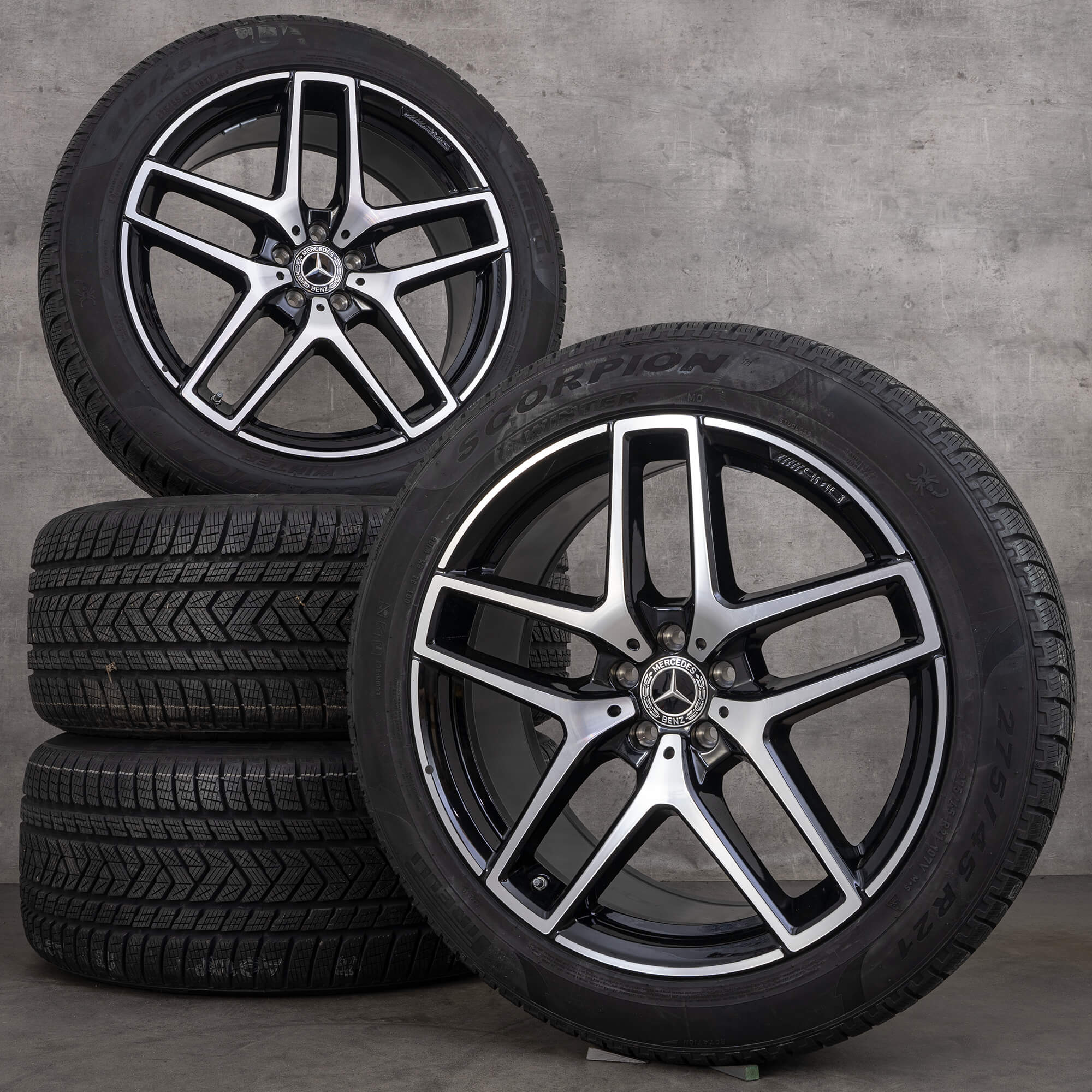 AMG 21 inch Mercedes GLE C292 Coupe rims winter tires wheels NEW