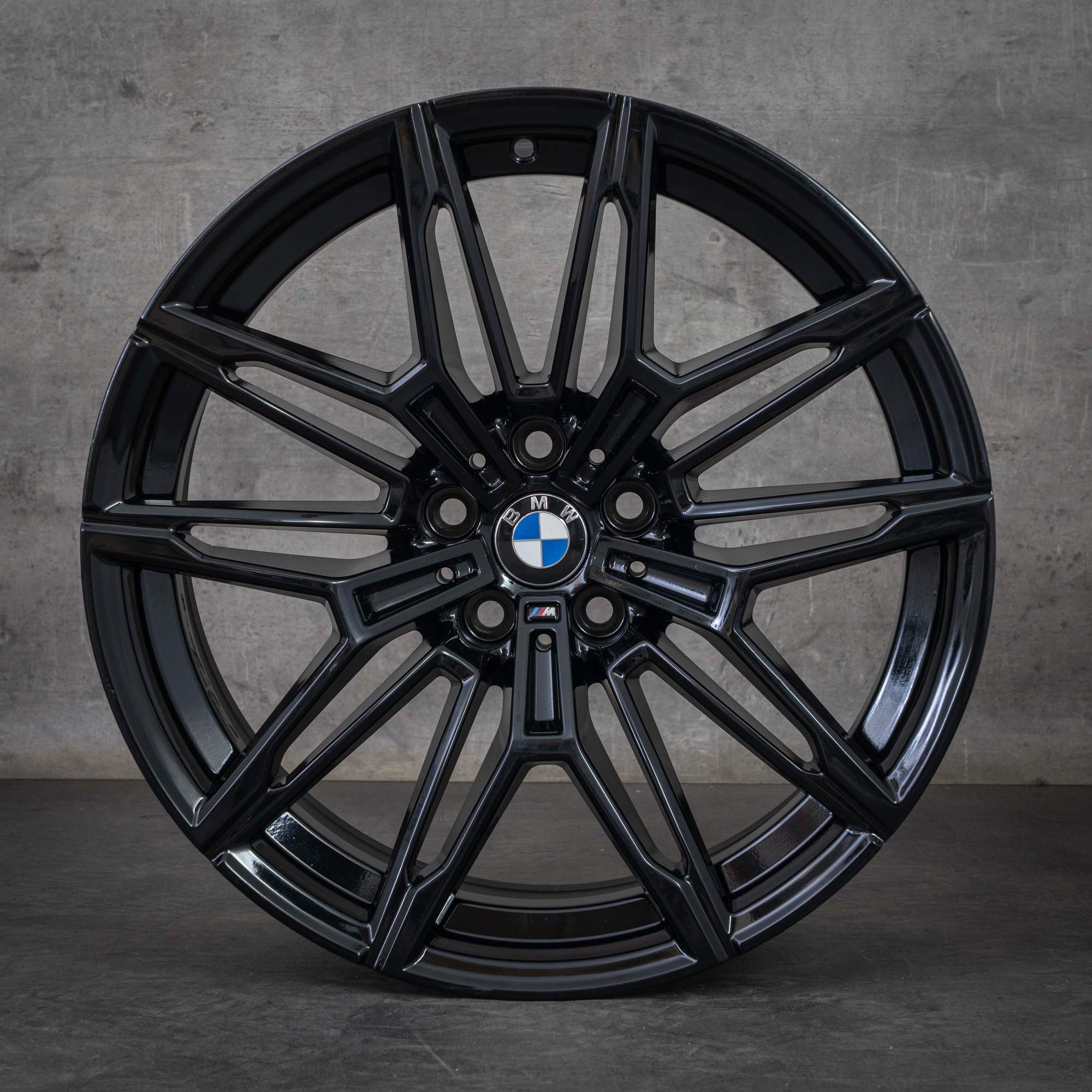 Oryginalne felgi BMW M2 M3 M4 19 20 cali G87 G80 G81 G82 G83 Styling 930 M 7882869 7882870 czarny błyszczący