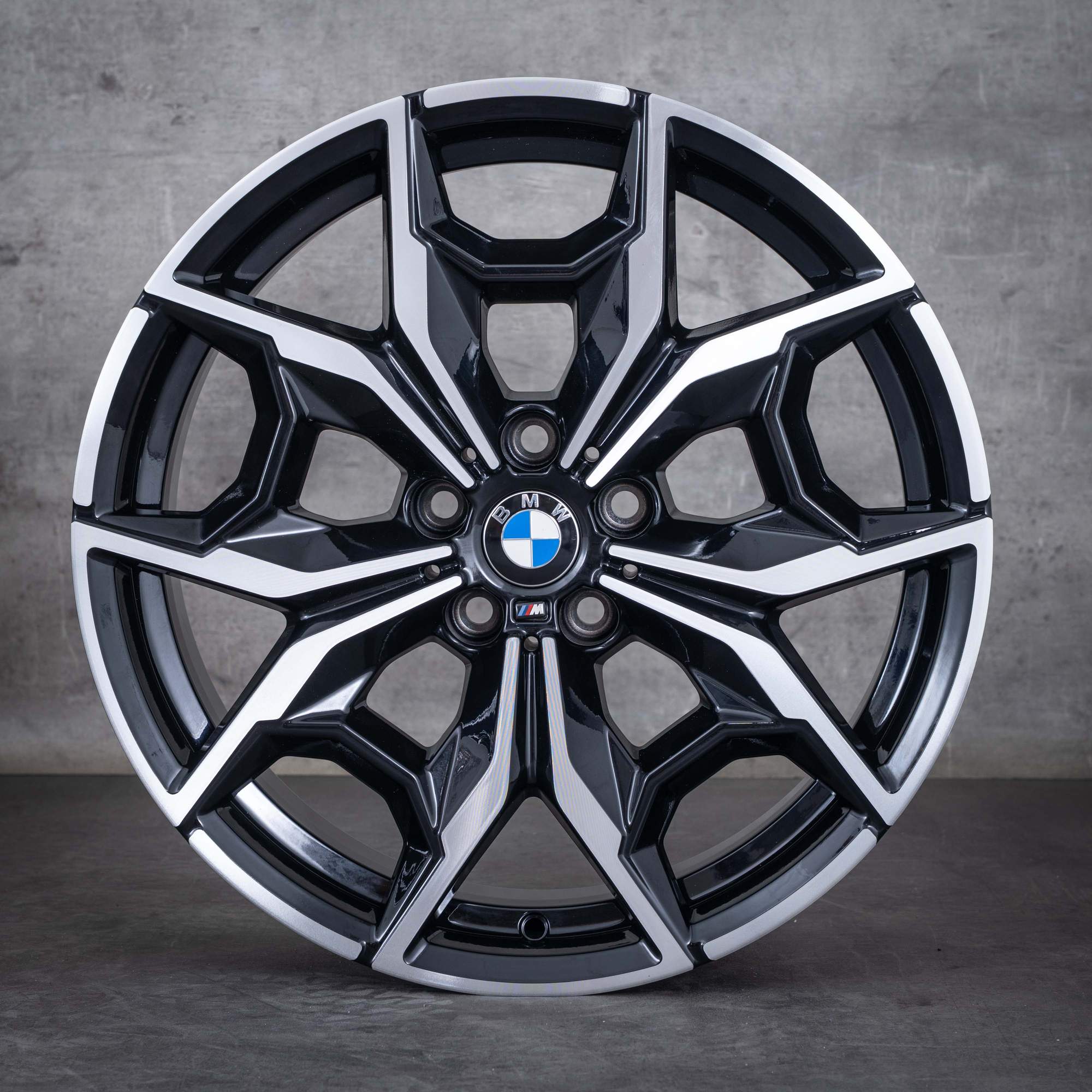 Oryginał BMW X3 X4 felgi 19 cali G01 G02 Styling 887 M 7916263 czarny błyszczący