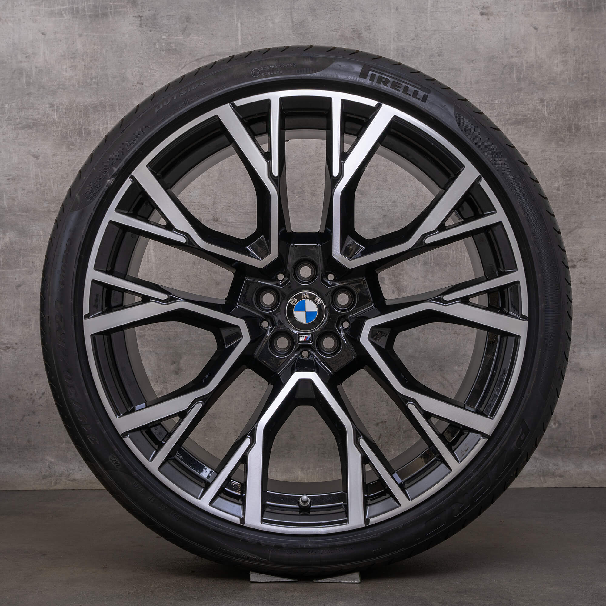 809 Bmw Rims OEM BMW X5M X6M rims 21 inch F95 F96 summer wheels styling 809 M ...