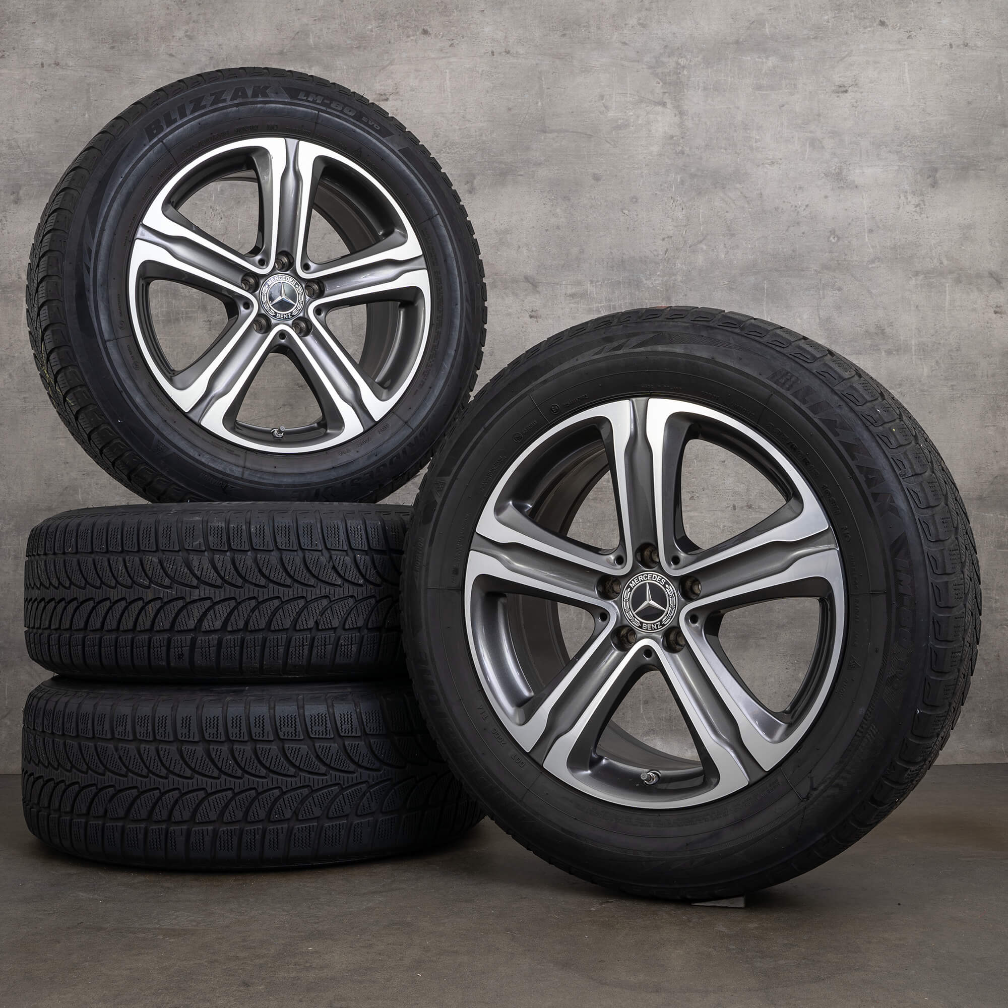 Cerchi invernali originali Mercedes Benz GLC da 18 pollici