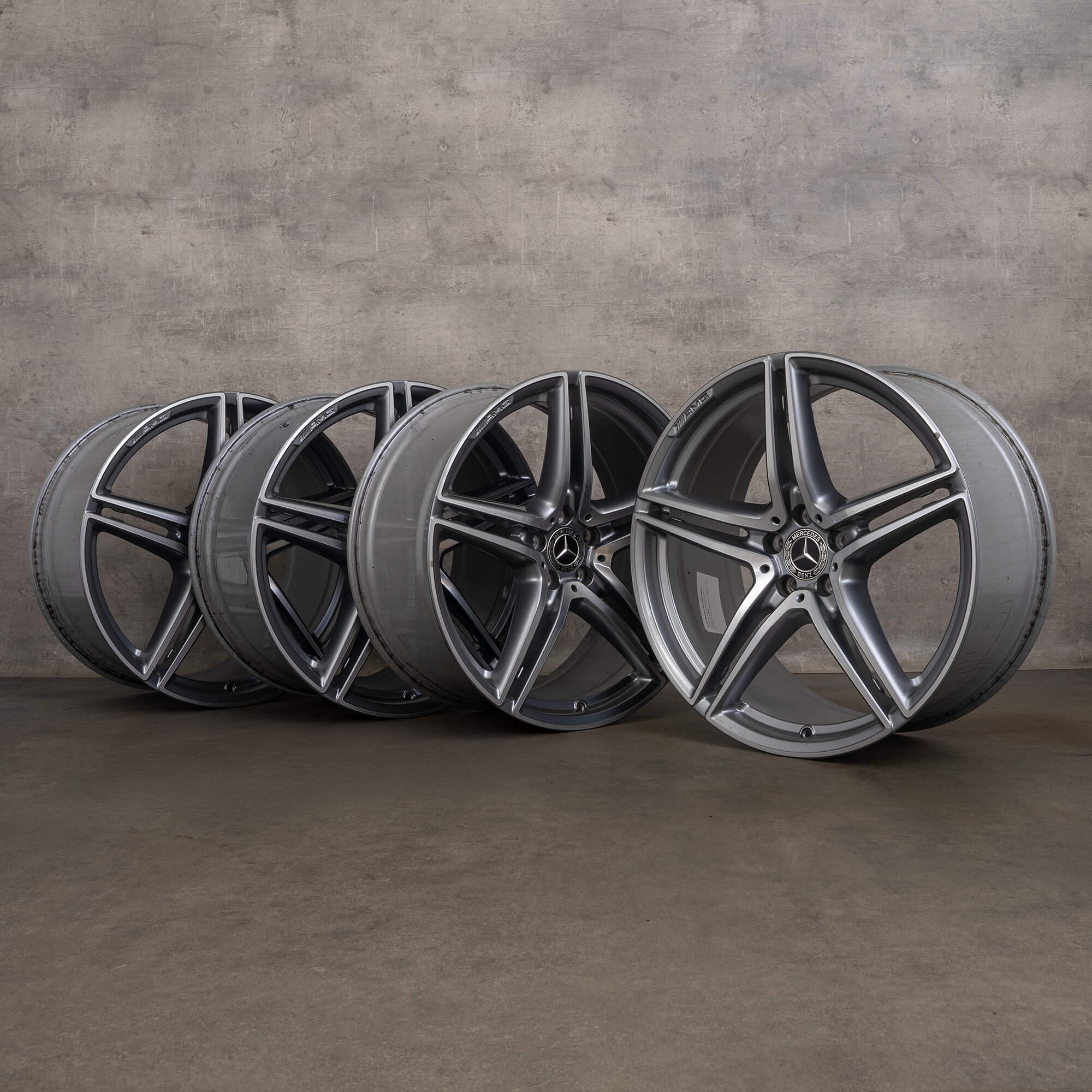 Originální AMG Mercedes Benz S-Class S63 ráfky 21" W223 E-Performance