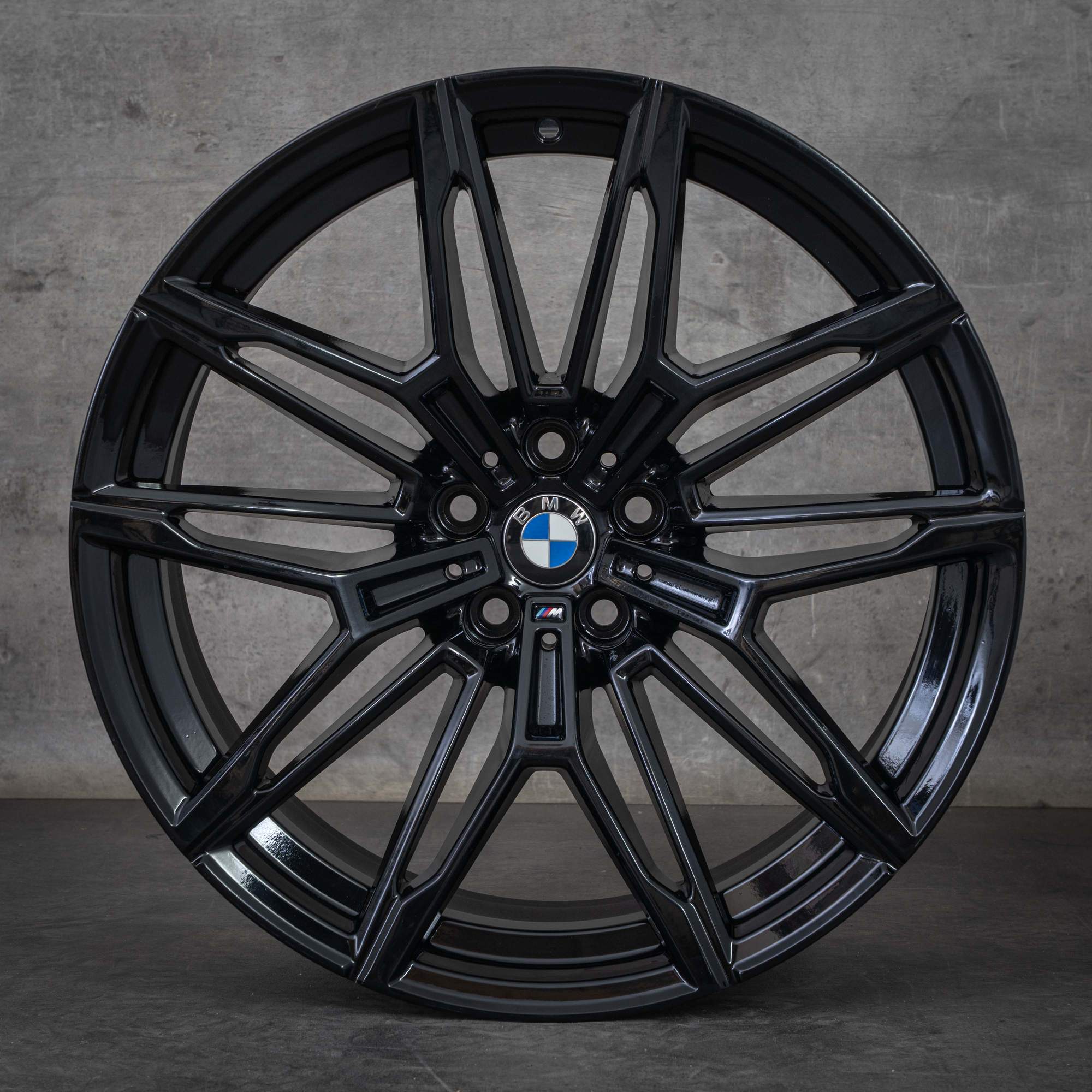 Oryginalne felgi BMW M2 M3 M4 19 20 cali G87 G80 G81 G82 G83 Styling 930 M 7882869 7882870 czarny błyszczący