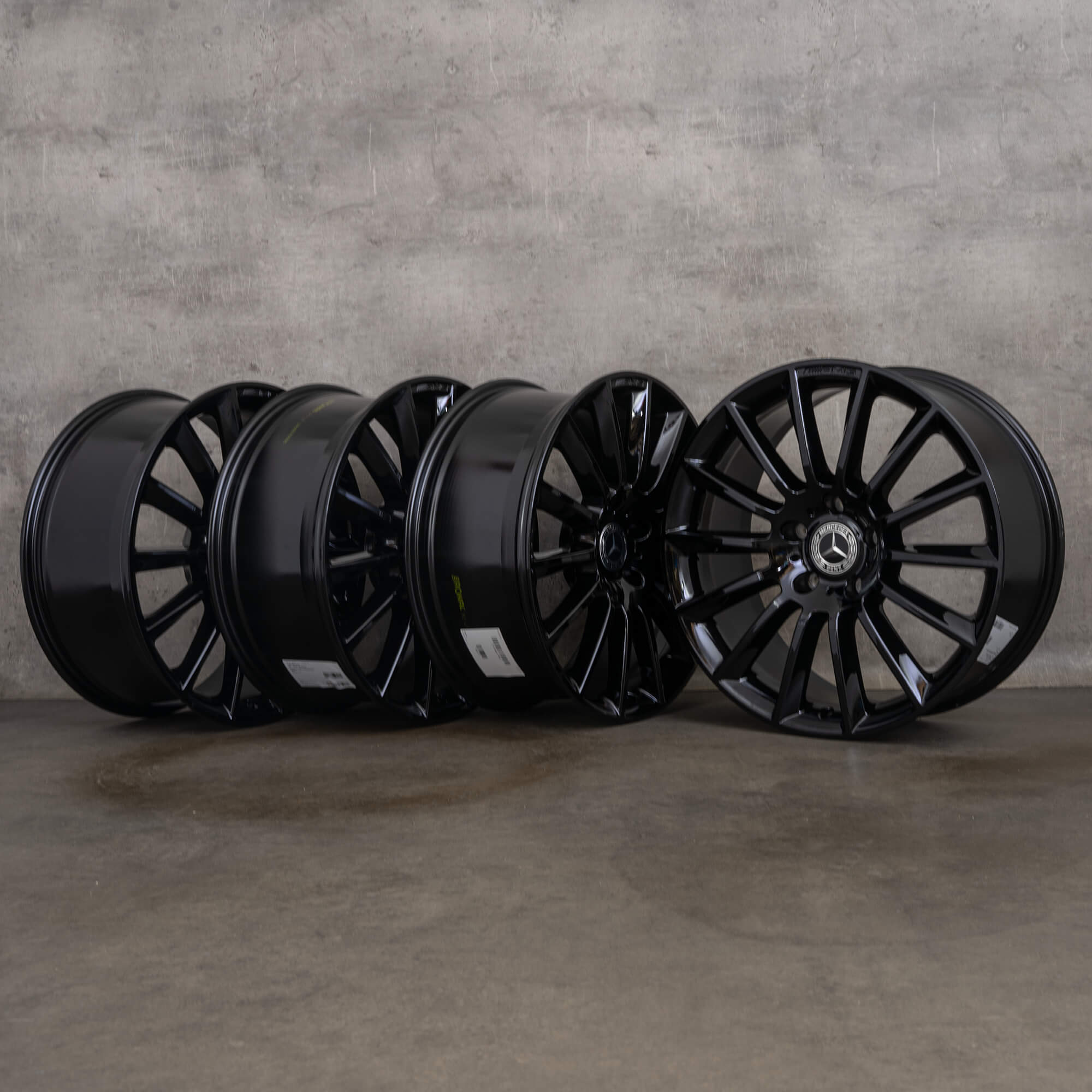 Originele Mercedes Benz G-Klasse AMG velgen 20 inch W463A G350d G400d G500 A4634011700 zwart hoogglans NIEUW