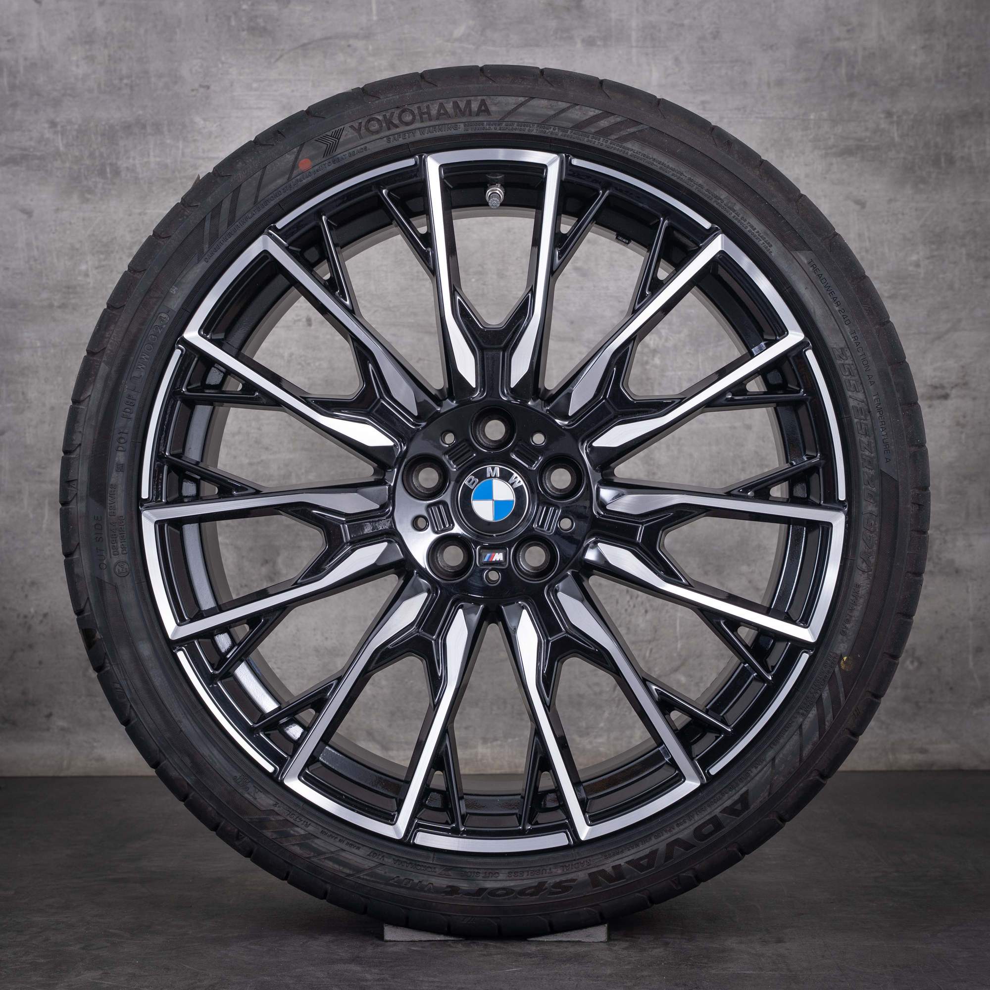 OEM BMW i4 winter wheels 20inch G26 rims Styling 868 M 5A130F0 5A130F3 diamond cut black
