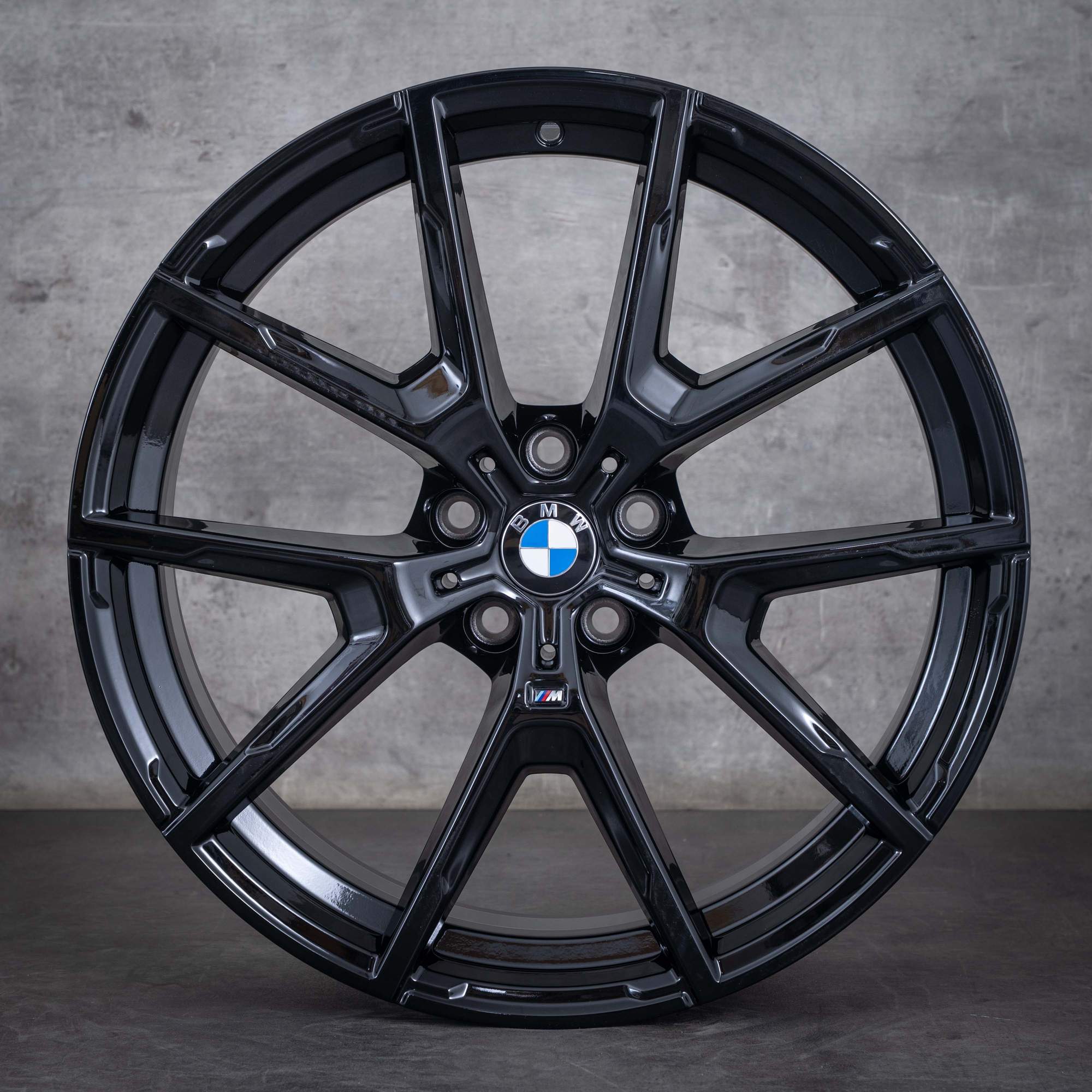 Alkuperäiset BMW 8-sarjan vanteet 20 tuuman G14 G15 G16 kesäpyörät Styling 728 M 8097240 8097241 musta kiiltävä