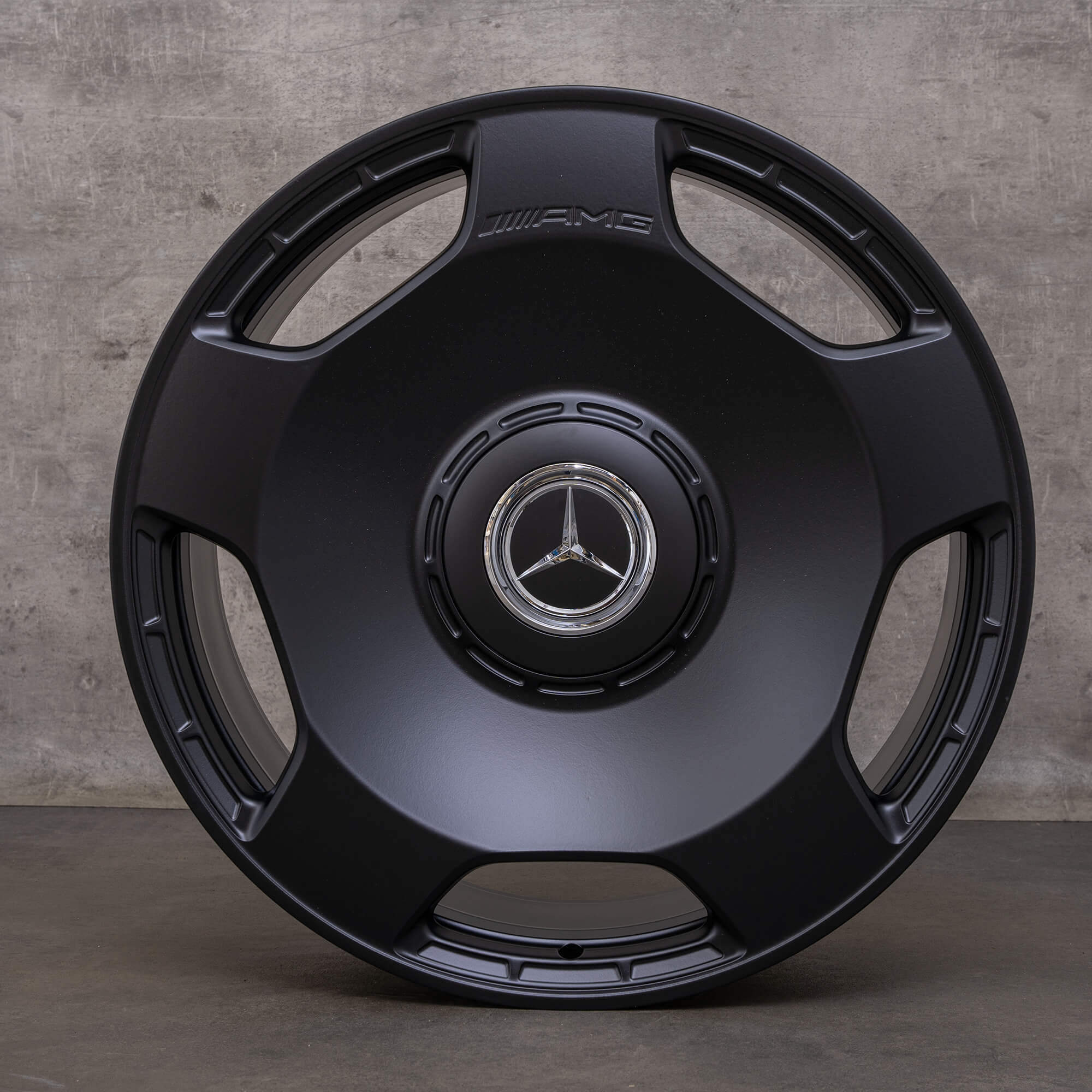 OEM Mercedes Benz G-Class G63 AMG rims 22 inch W463 W465 A4634014100 black matt NEW