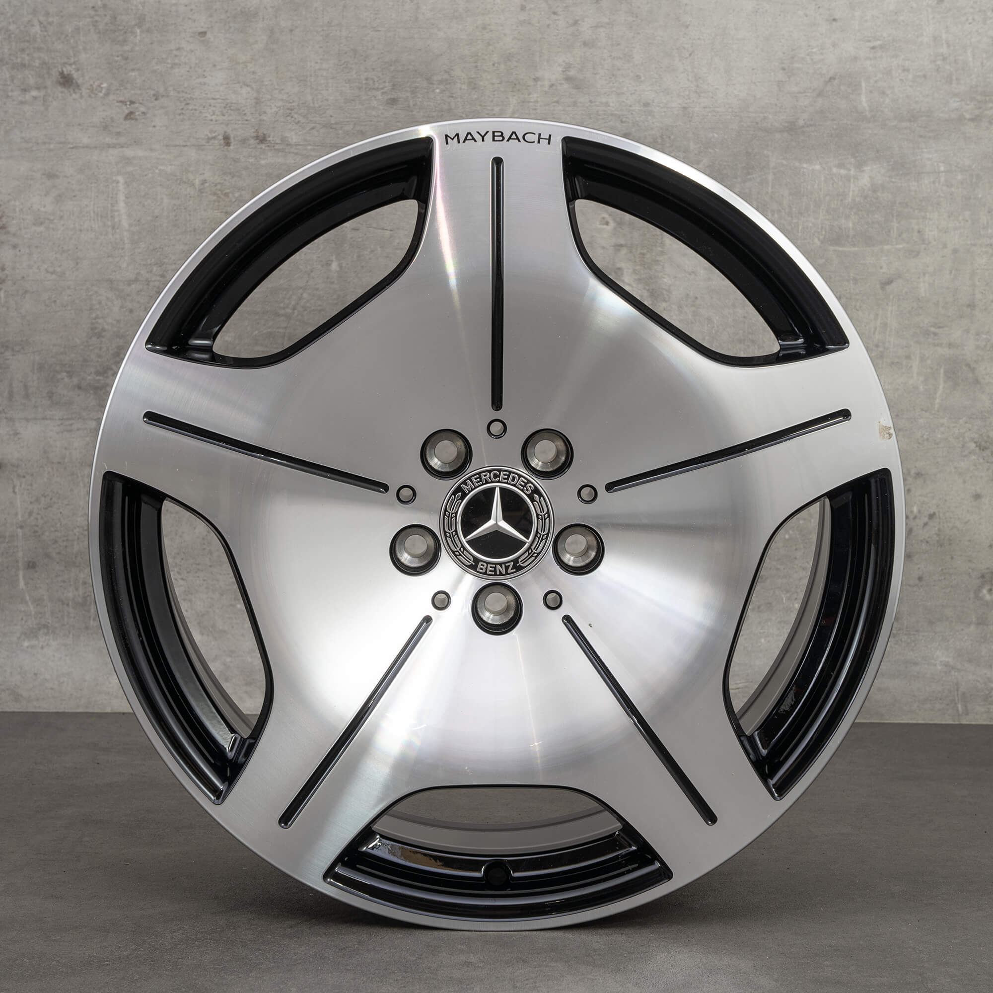 Oryginał Mercedes Maybach Klasa S felgi 19 cali Z223 W223 A2234016900 aluminiowe czarne polerowane NOWOŚĆ