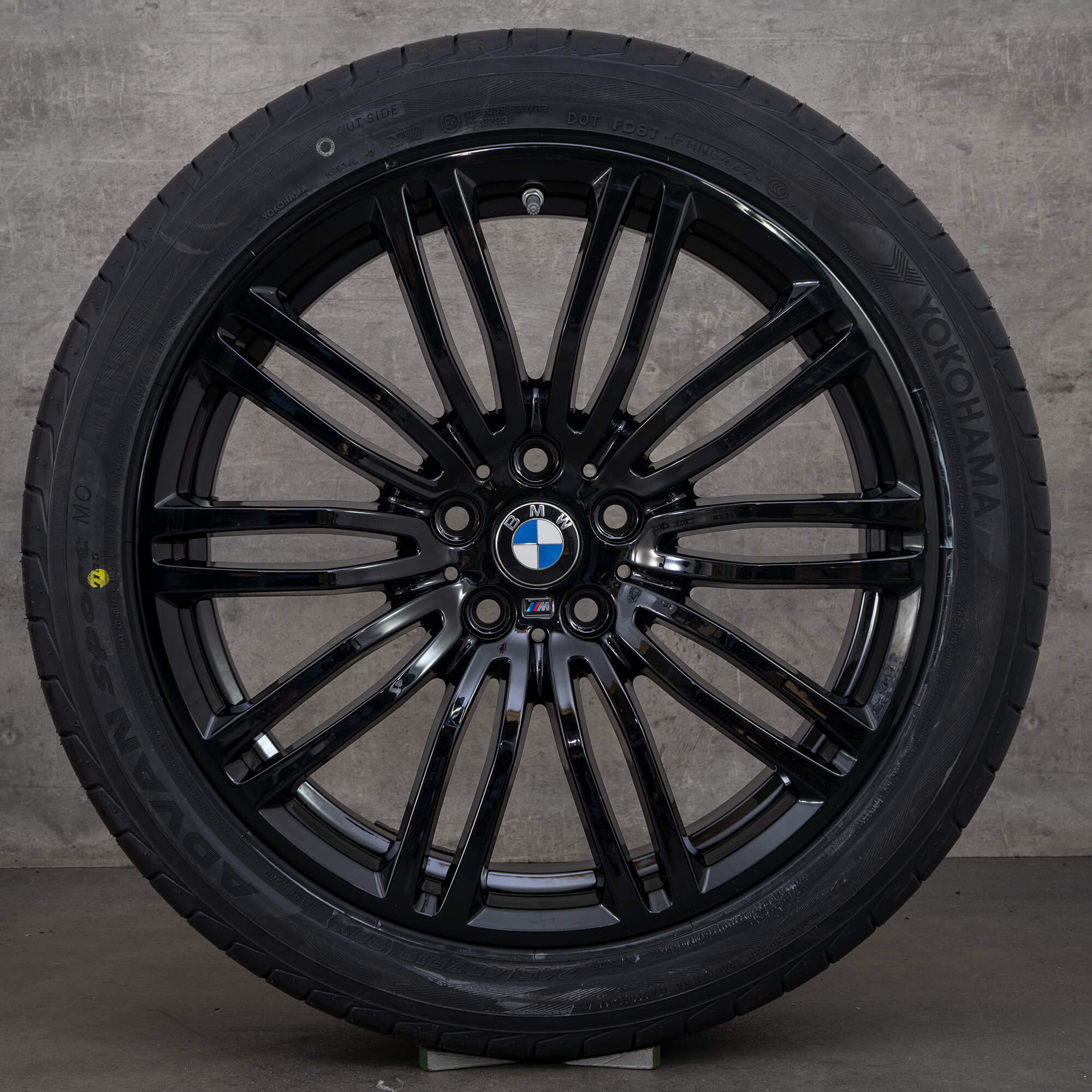BMW 19 inch rims 5er G30 G31 664M summer tires wheels 7856925 7856926 NEW