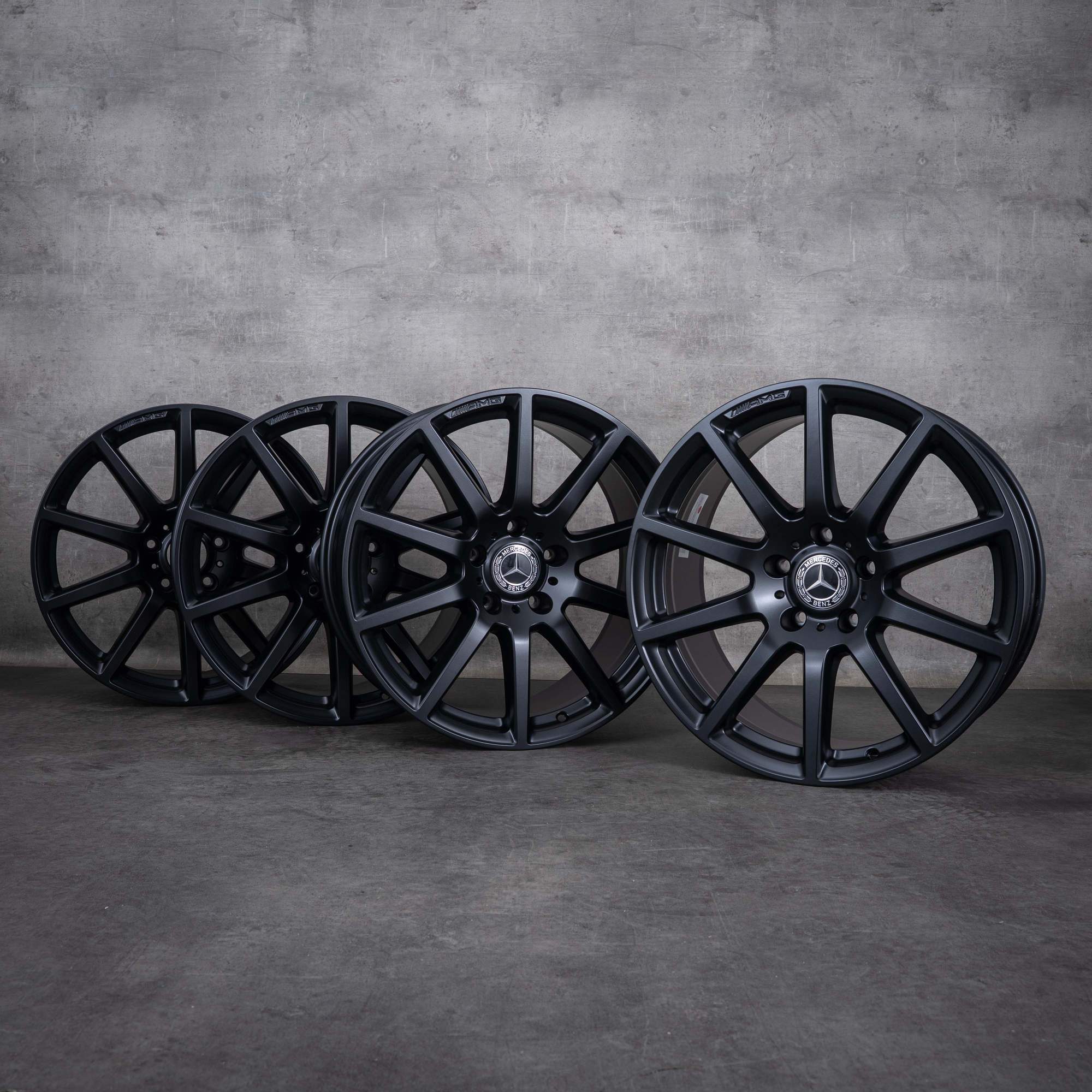 OEM Mercedes Benz G-Class G63 AMG Rims 20 inch W463A W465 A4634011800 black matt