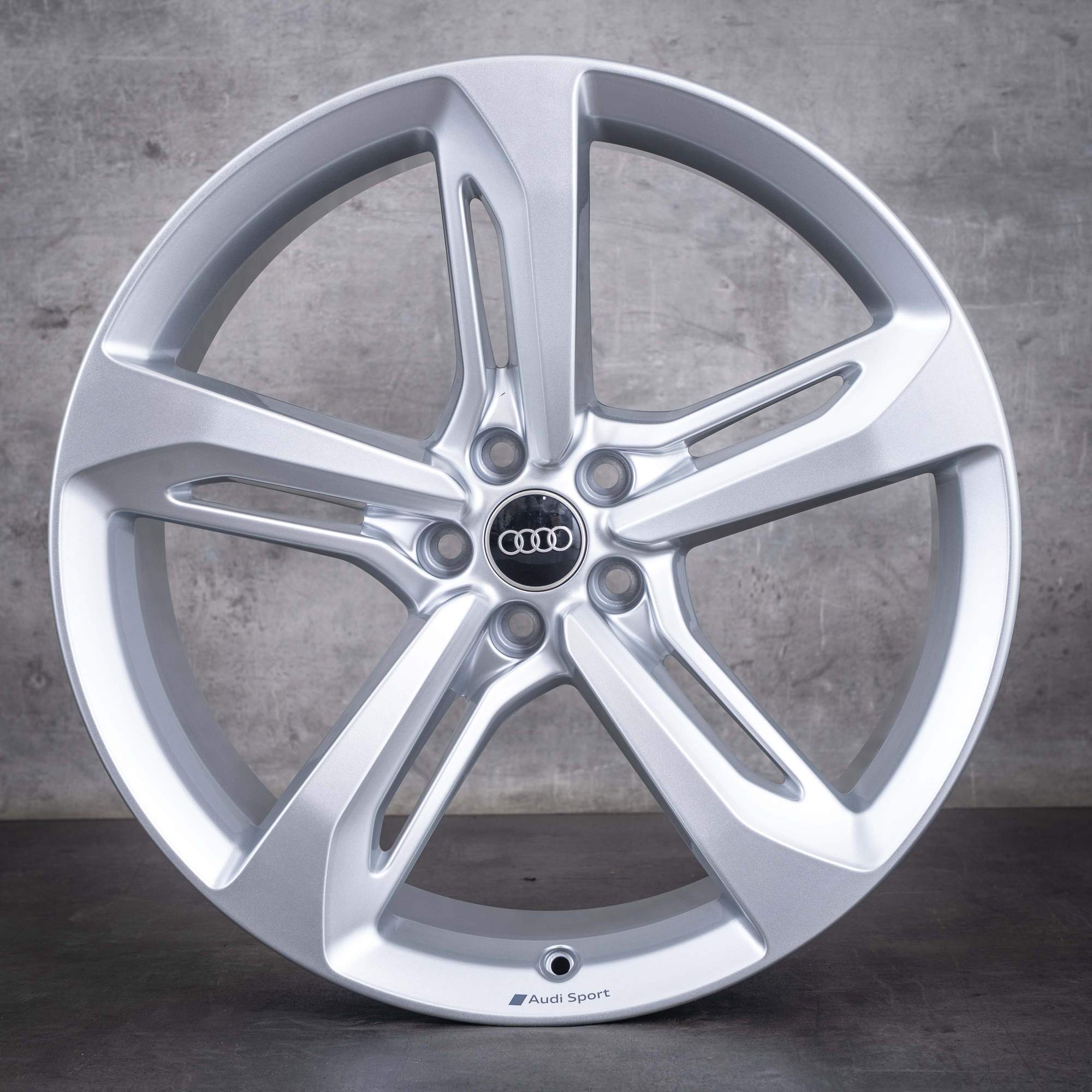 Original Audi Q7 SQ7 Felgen 21 Zoll 4M 4M0601025AA silber glanz NEU