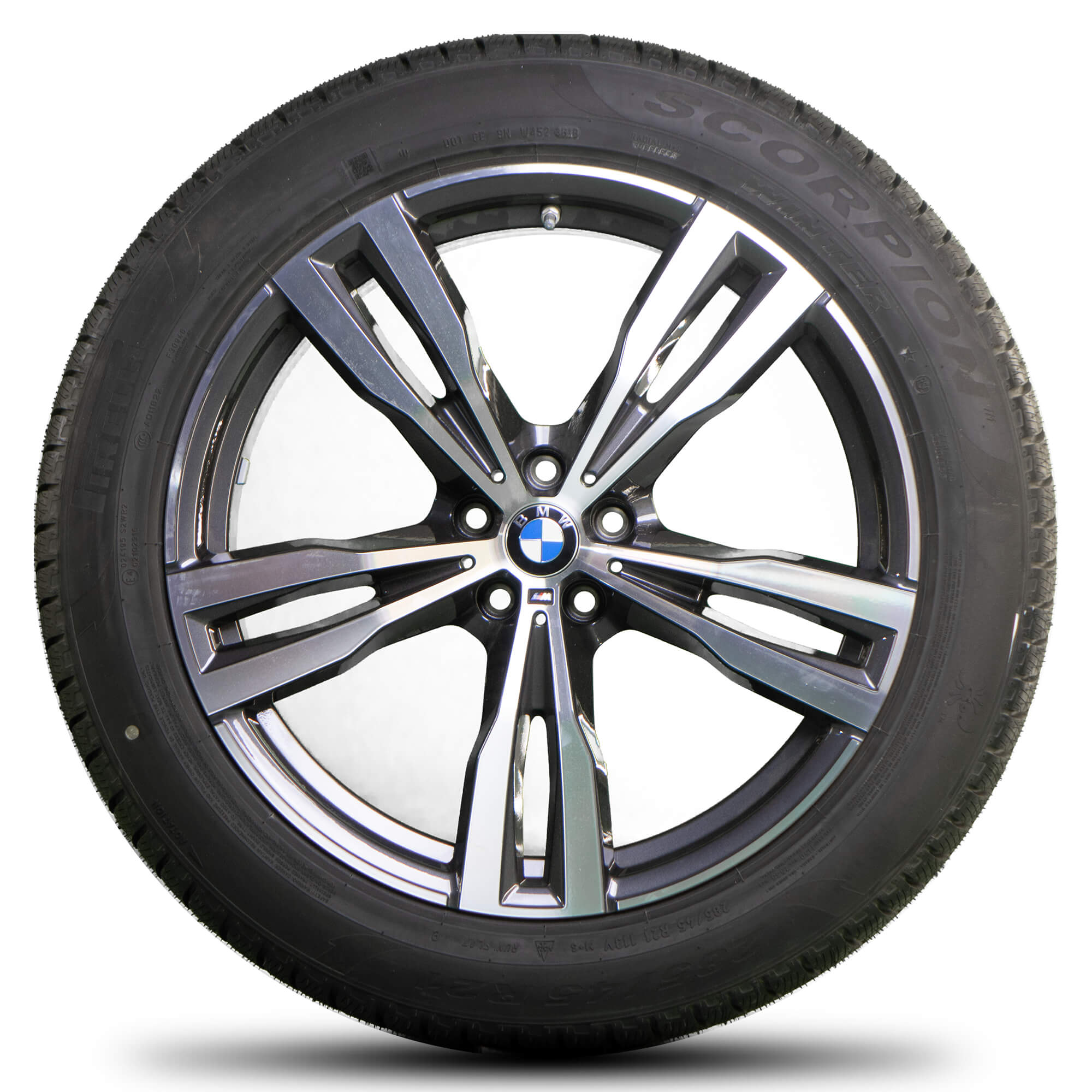 BMW 21 inch rims X7 G07 alloy winter tires wheels styling M754