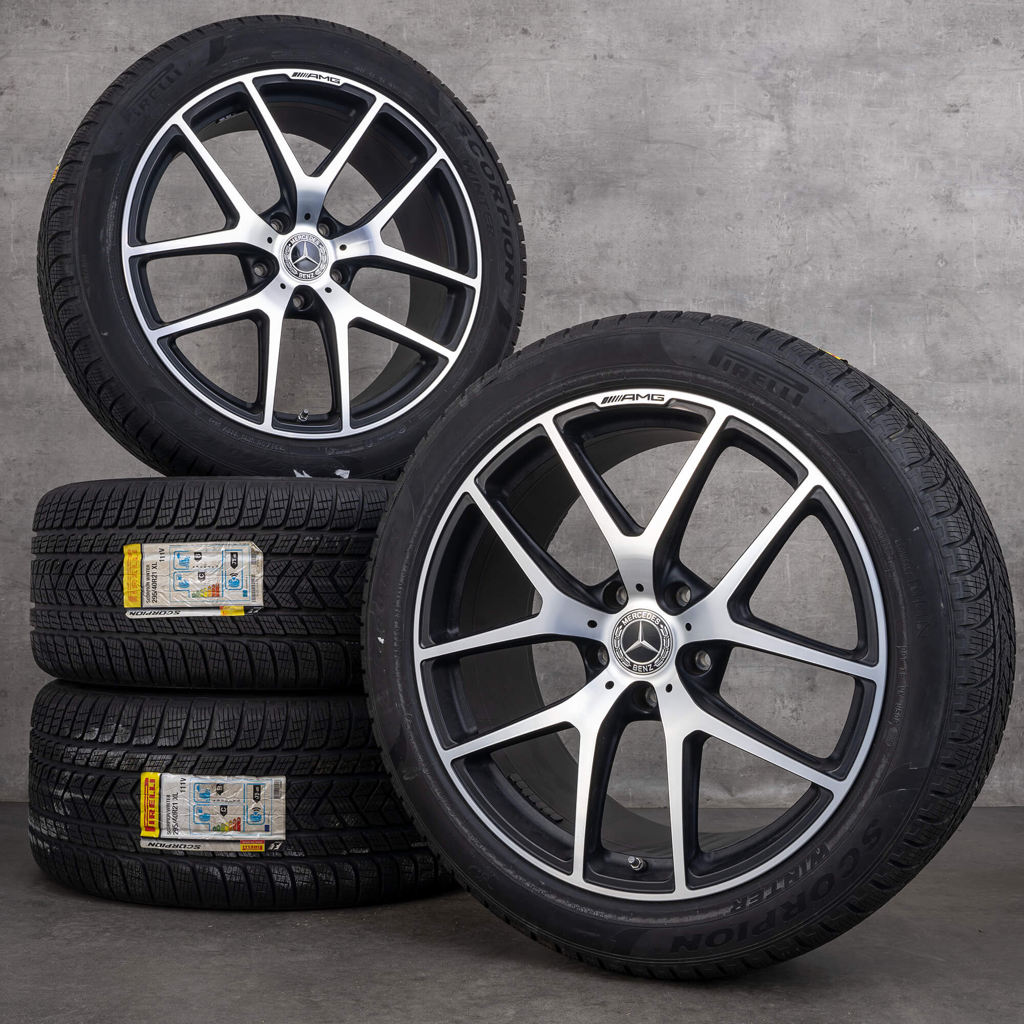 AMG 21 inch rims G-Class W463 G63 G65 winter tires wheels A4634010400