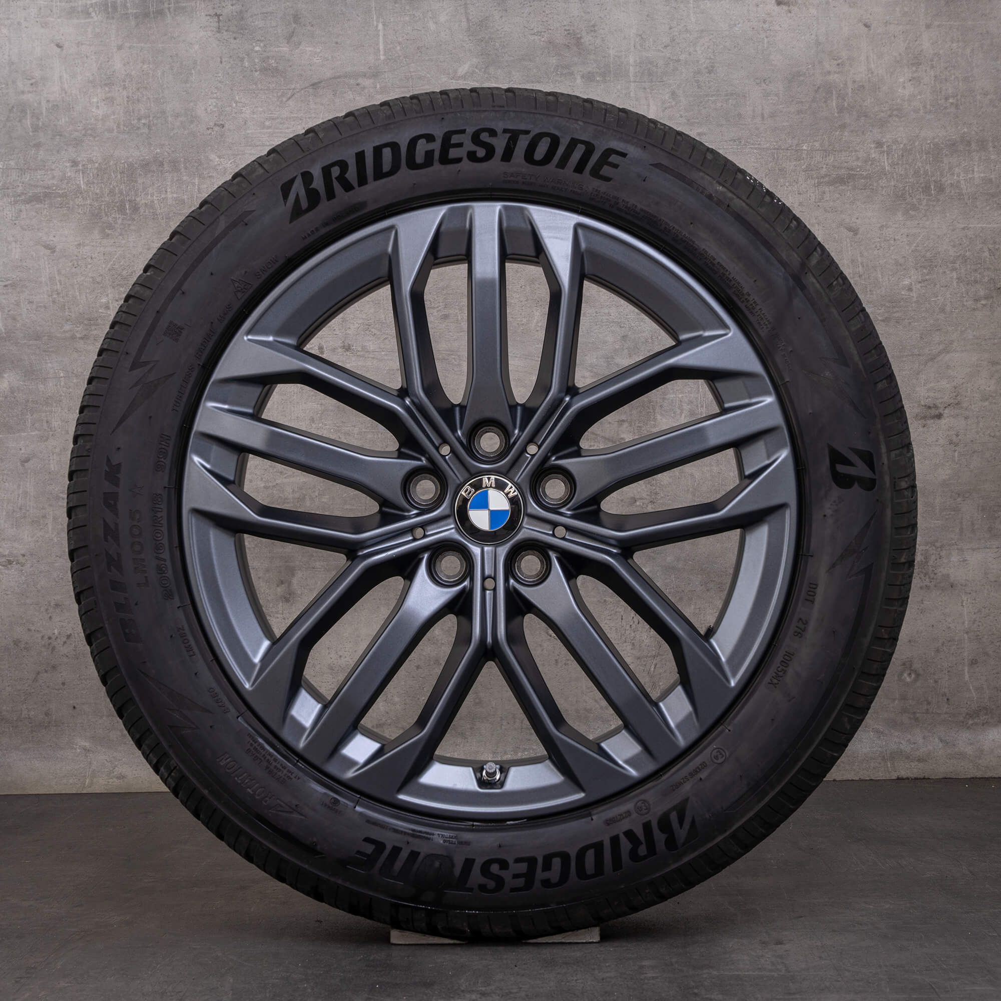  1シリーズ 2シリーズ X1 U11 F48 X2ホイール18インチ4本 OEM BMW X1 iX1 X2 iX2 snow tire packages 18 inch U10 U11 Rims