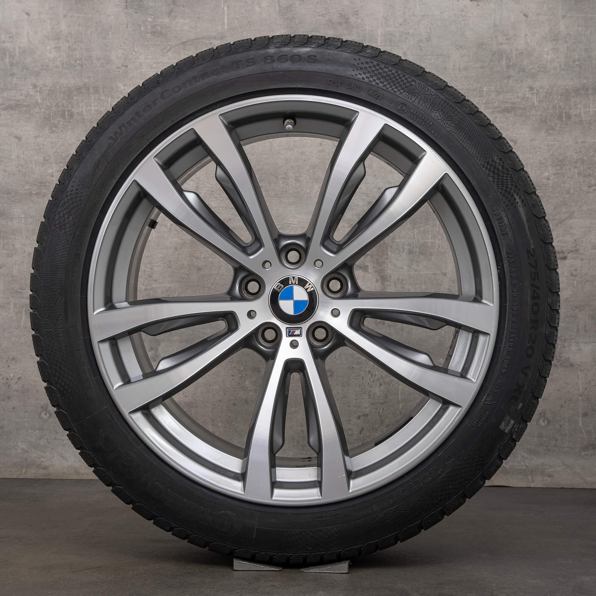 BMW X5 E70 F15 X6 F16 roți de iarnă 20 inch stil jante 469 M anvelope