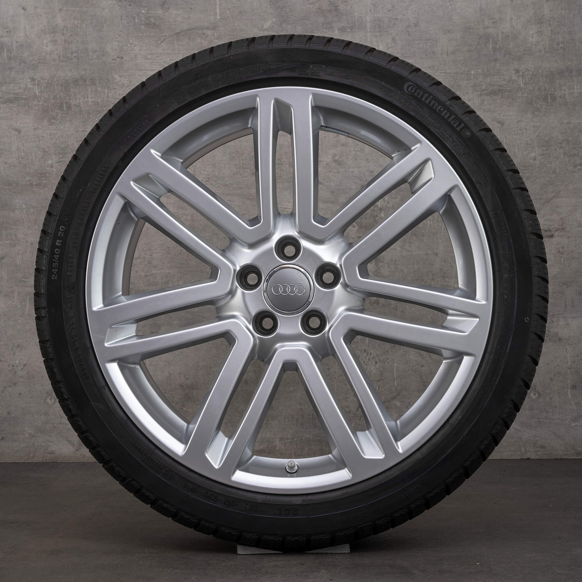 Audi RS6 4G C7 winter wheels 20 inch rims S-line tires 4G0601025AS