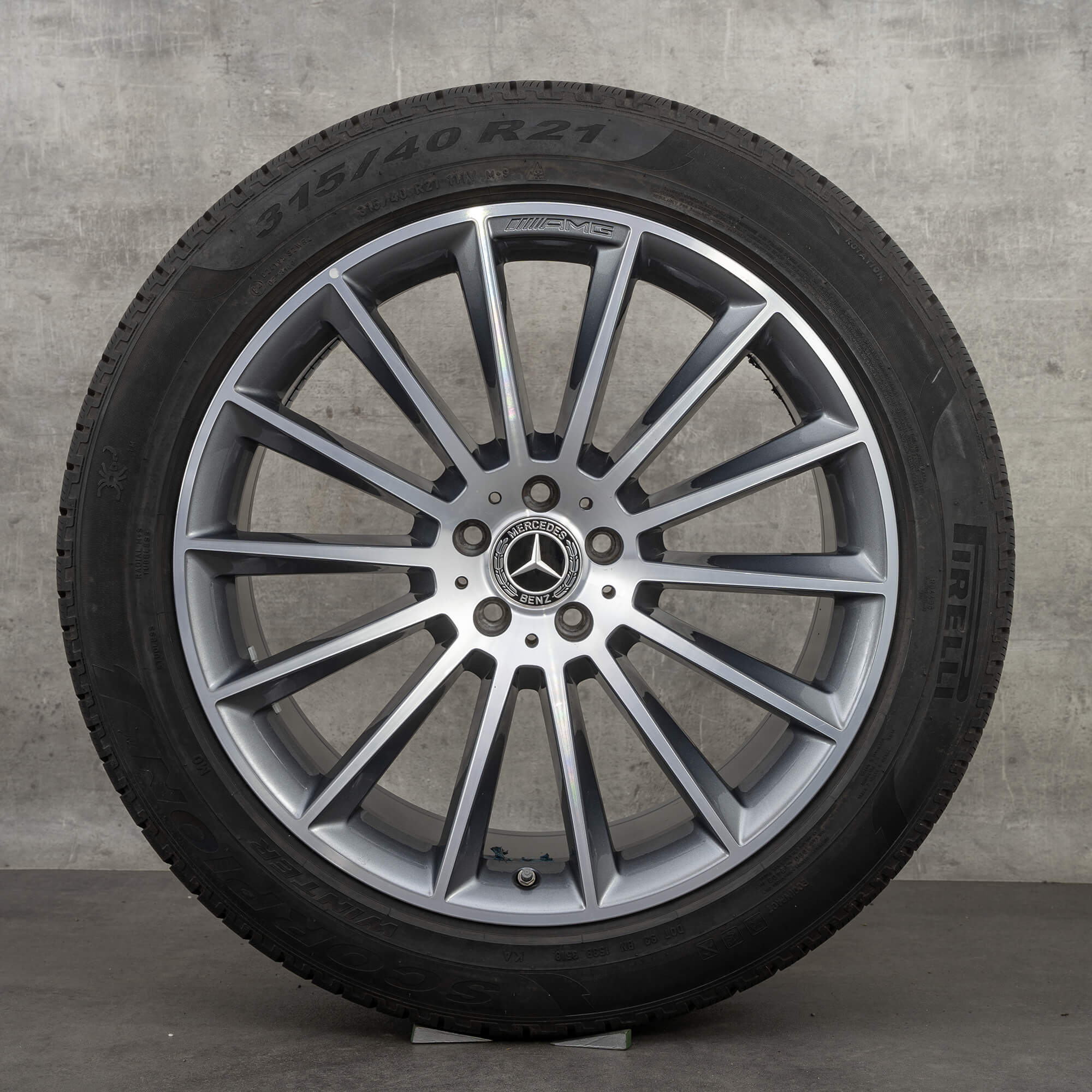 AMG 21 inch rims Mercedes Benz GLE W167 V167 SUV winter tires