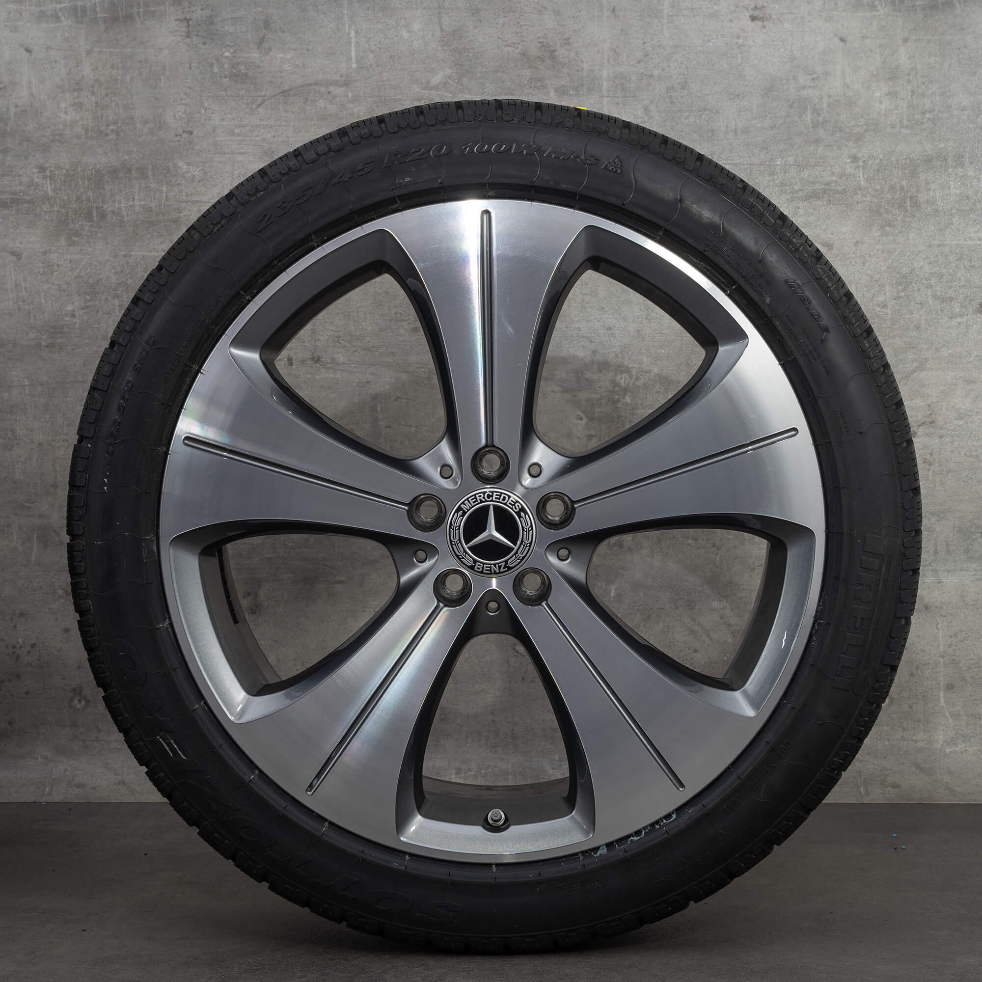 Alkuperäiset Mercedes Benz GLA GLB talvirenkaat 20 tuuman H247 X247 vanteet A2474013700 Tremolit-Metallic UUTUUS