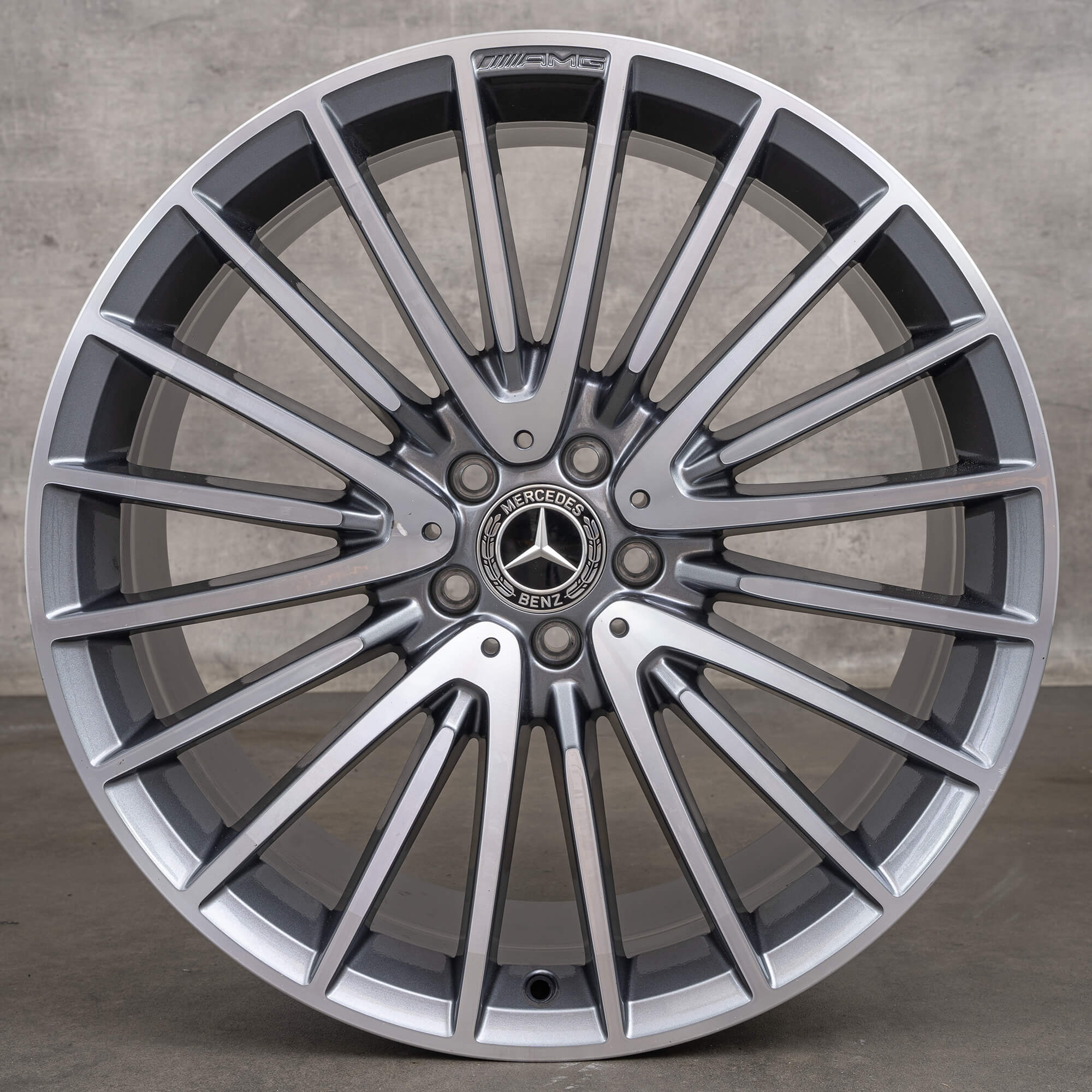 Cerchio AMG Mercedes Benz da 21 pollici A2234011800 Classe S W223 X223 NUOVO