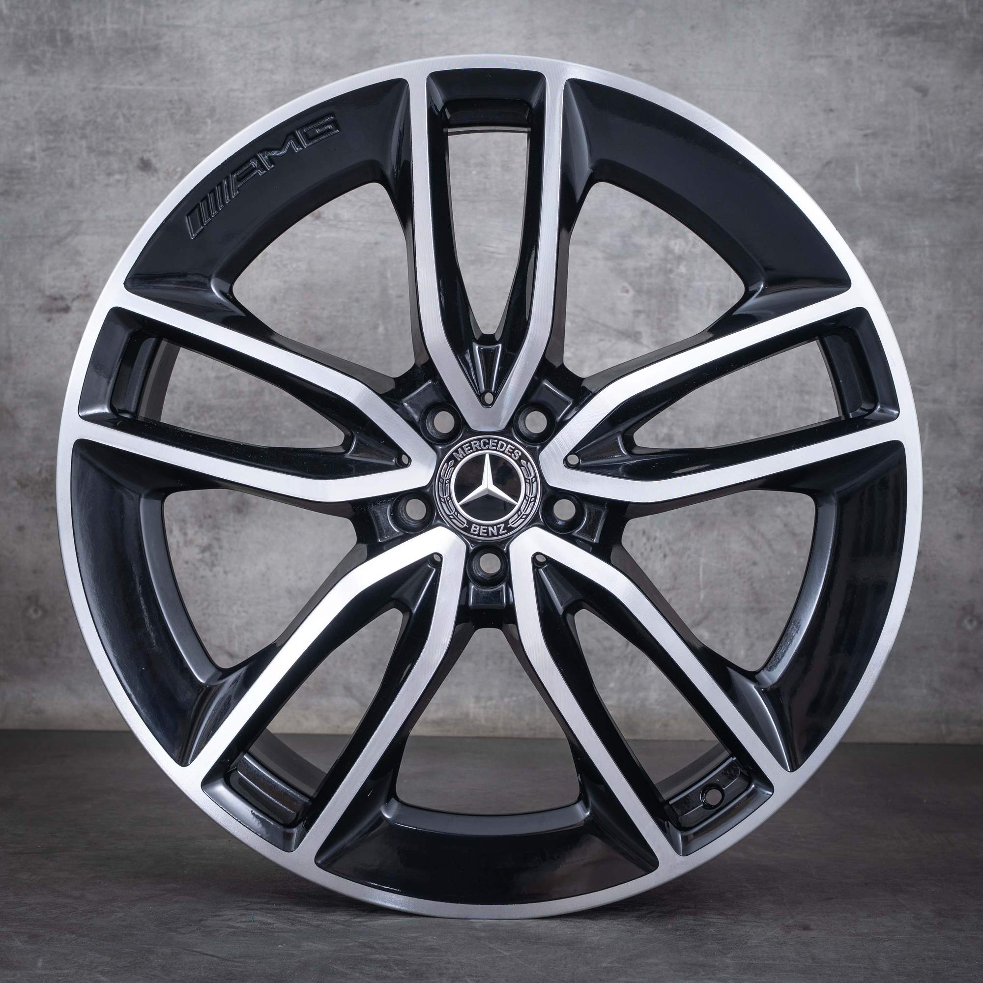 Oryginał Mercedes Benz GLE AMG felgi 22 cale V167 C167 koła letnie A1674013600 A1674013700 czarne Polerowane