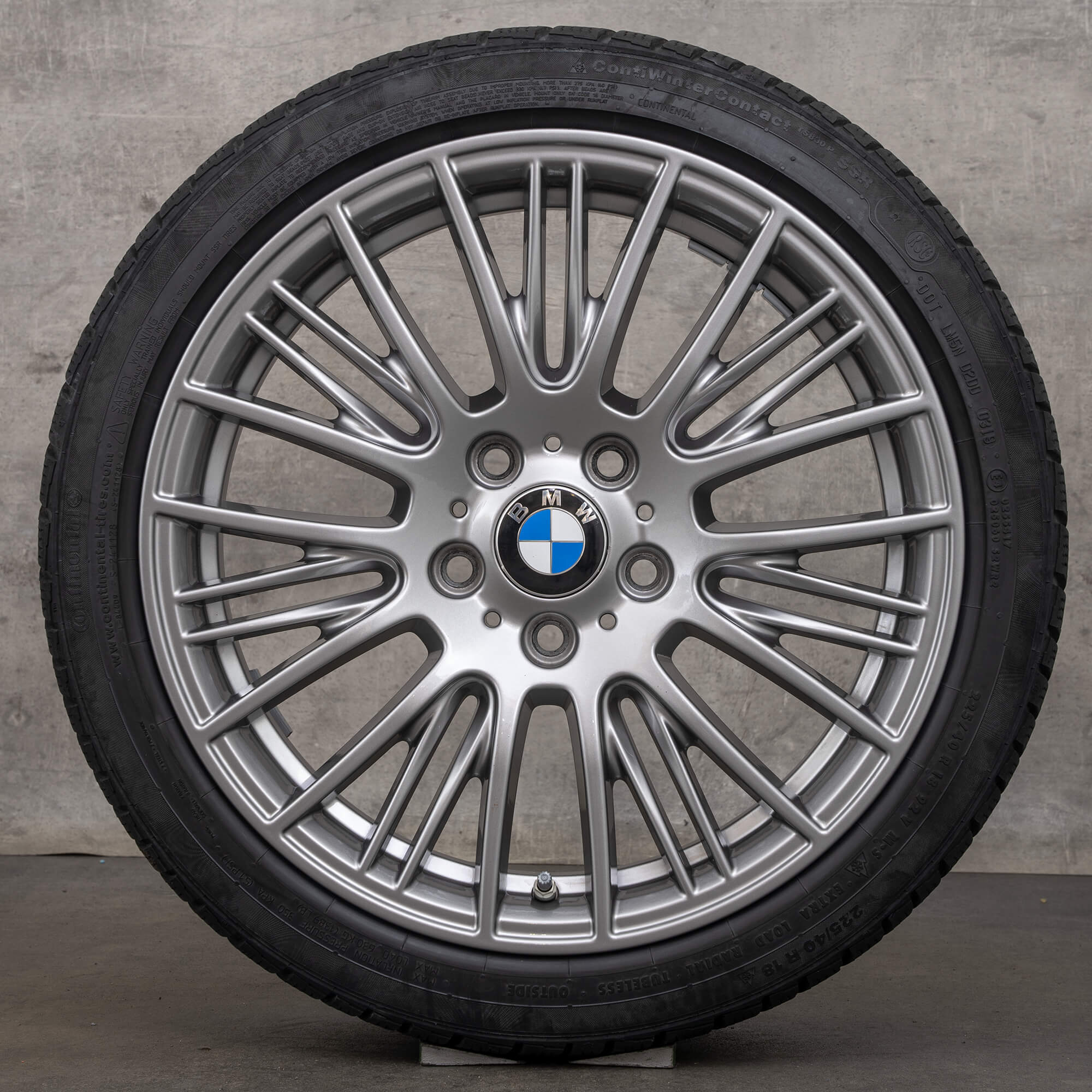 BMW 1 Serisi F20 F21 2 F22 F23 kış jantları 18 inç jantlar lastikleri stil 388