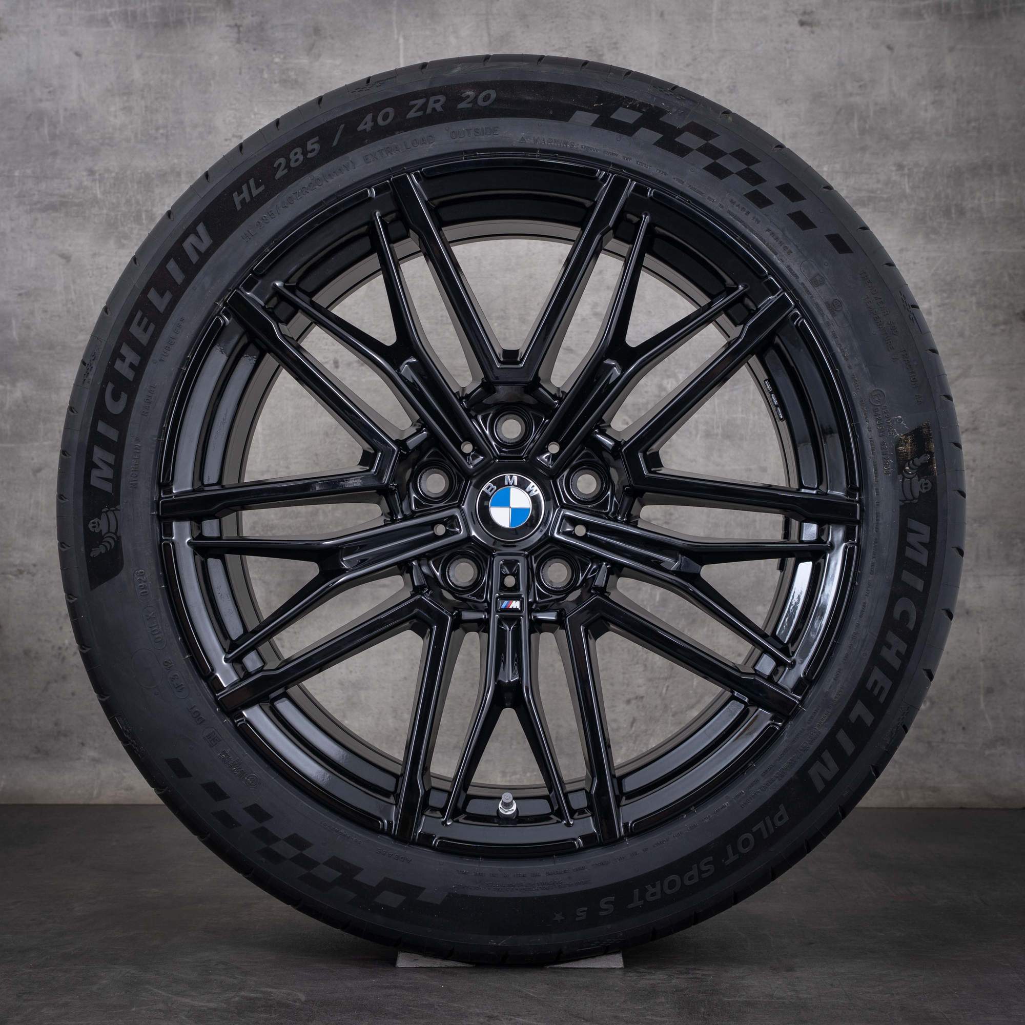 Alkuperäiset BMW M5 vanteet 20 21 tuuman G90 G99Kesävanteet Styling 951 M 7884272 7884273 jet black UUSI