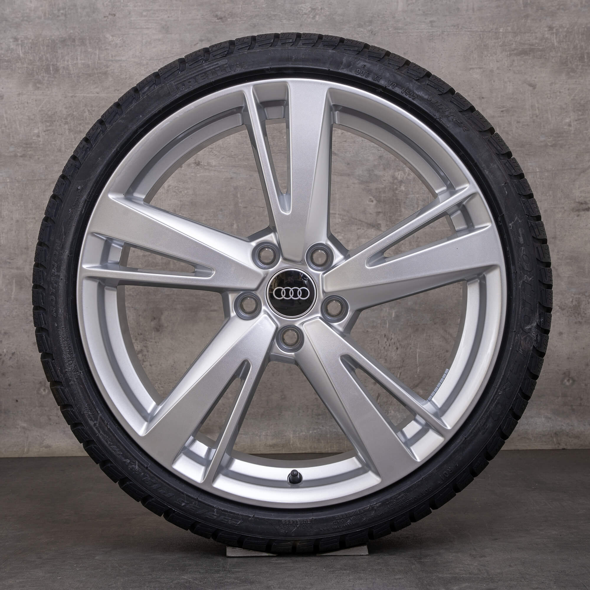 Oryginał Audi A3 S3 felgi 19 cali 8V koła letnie 8V0601025EJ Blade Design srebrne błyszczące NOWOŚĆ