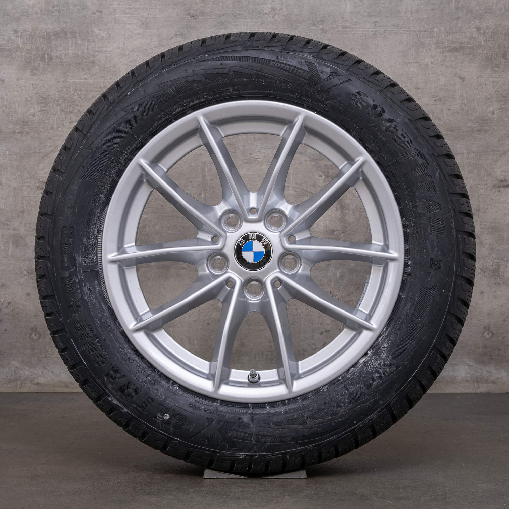Originální zimni alu kola BMW řady 3 16 palců G20 G21 disky styling 774 6876921 stříbrná NOVÁ