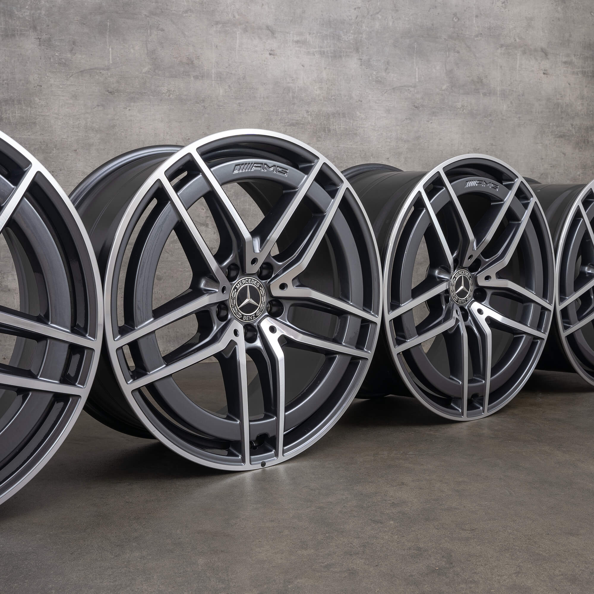 AMG Mercedes Benz SL 43 55 63 R232 20 inch rims A2324012100 A2324012200 NEW