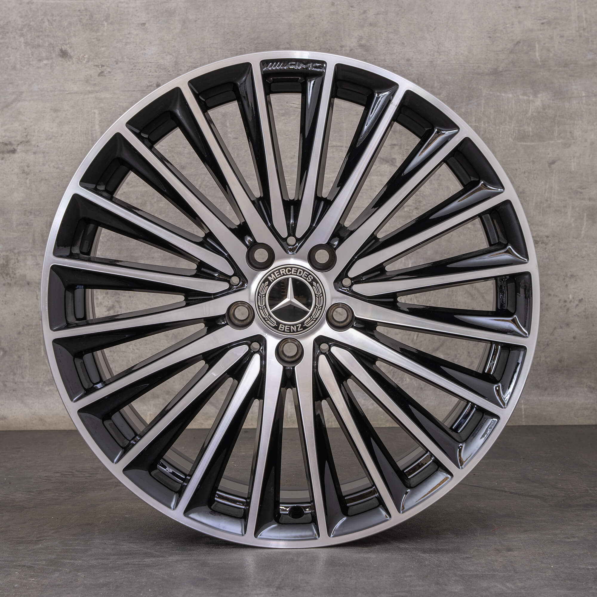 OEM Mercedes Benz C-Class AMG Rim 19 inch W206 S206 A2064012000 black ...