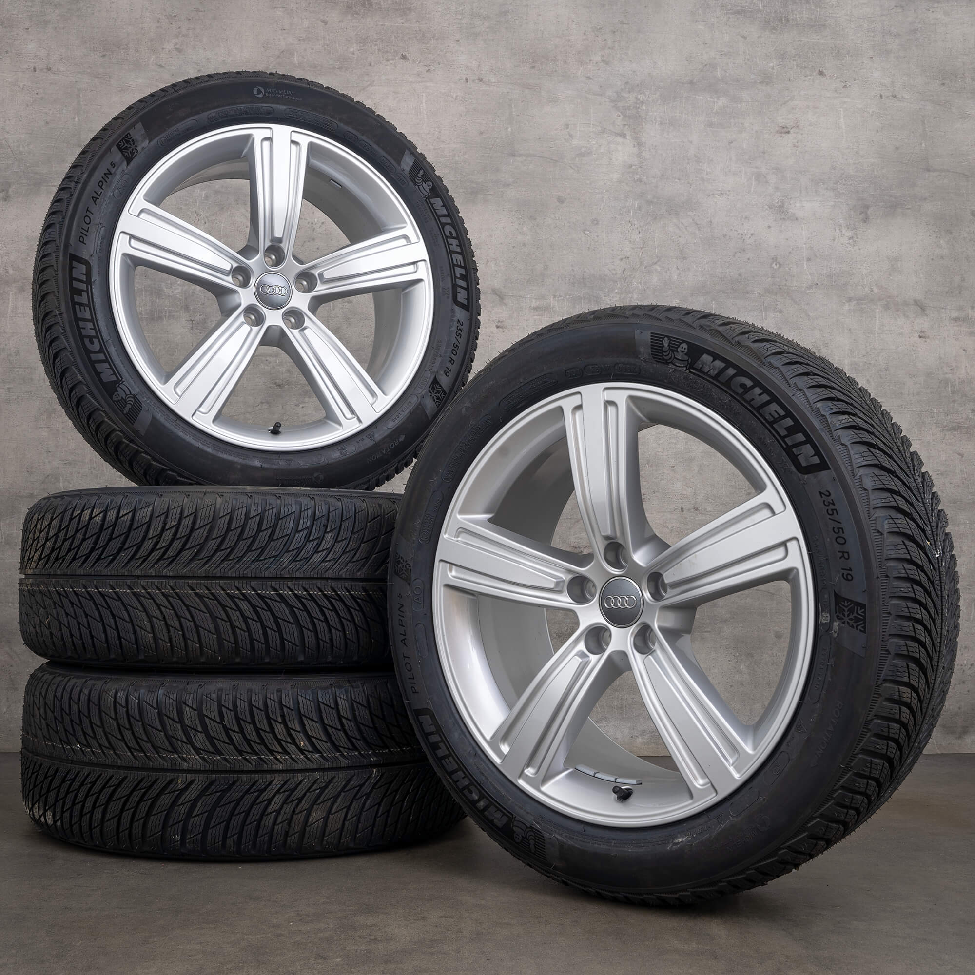 Audi 21 inch rims A8 S8 4N alloy winter wheels tires 4N0601025F NEW