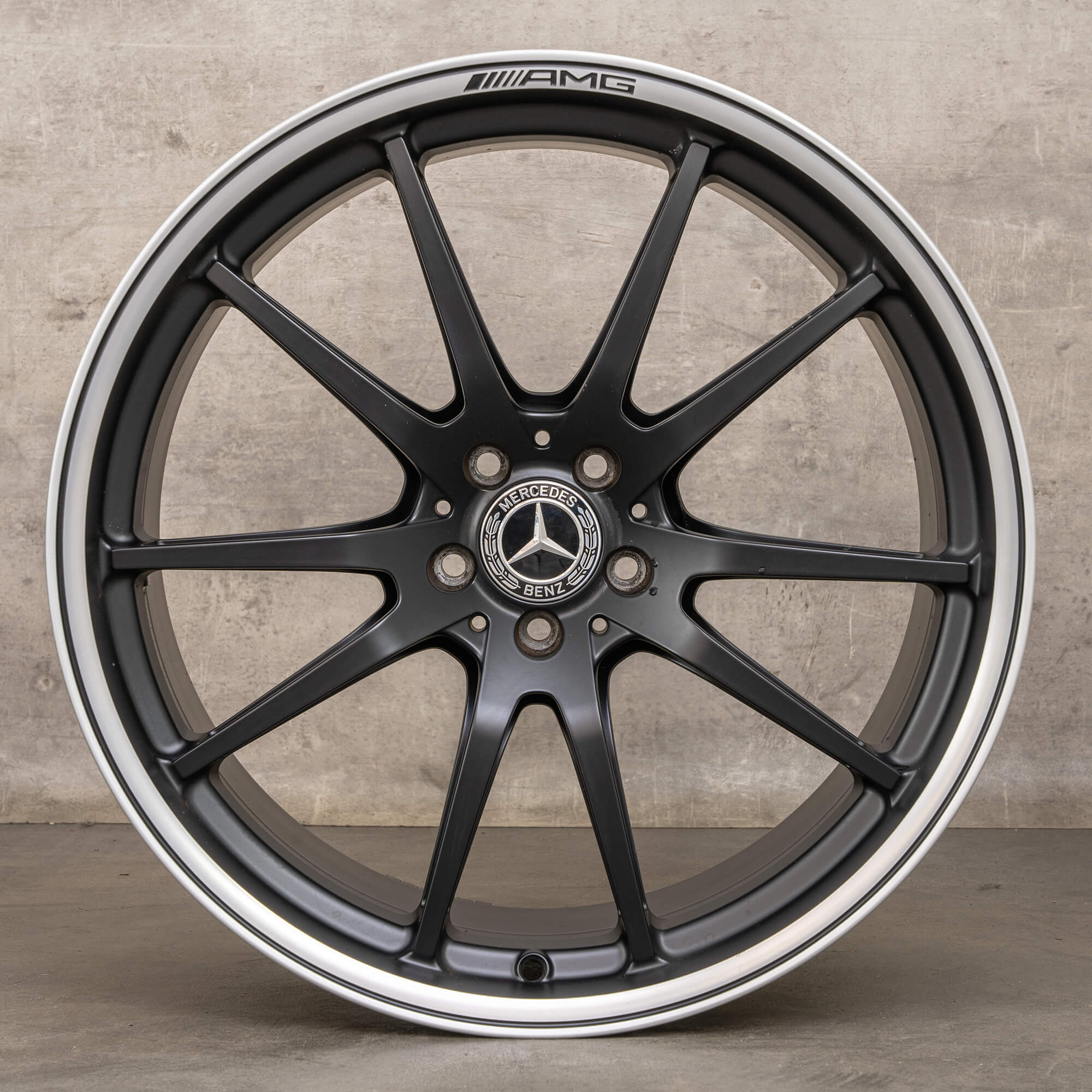 Originální 21 palcové ráfky AMG Mercedes Benz GT 43 53 63 S 4Matic+ & E Performance X290 4-Trer A2904011200 A2904011300 černá matná povrchová úprava s vysokým leskem