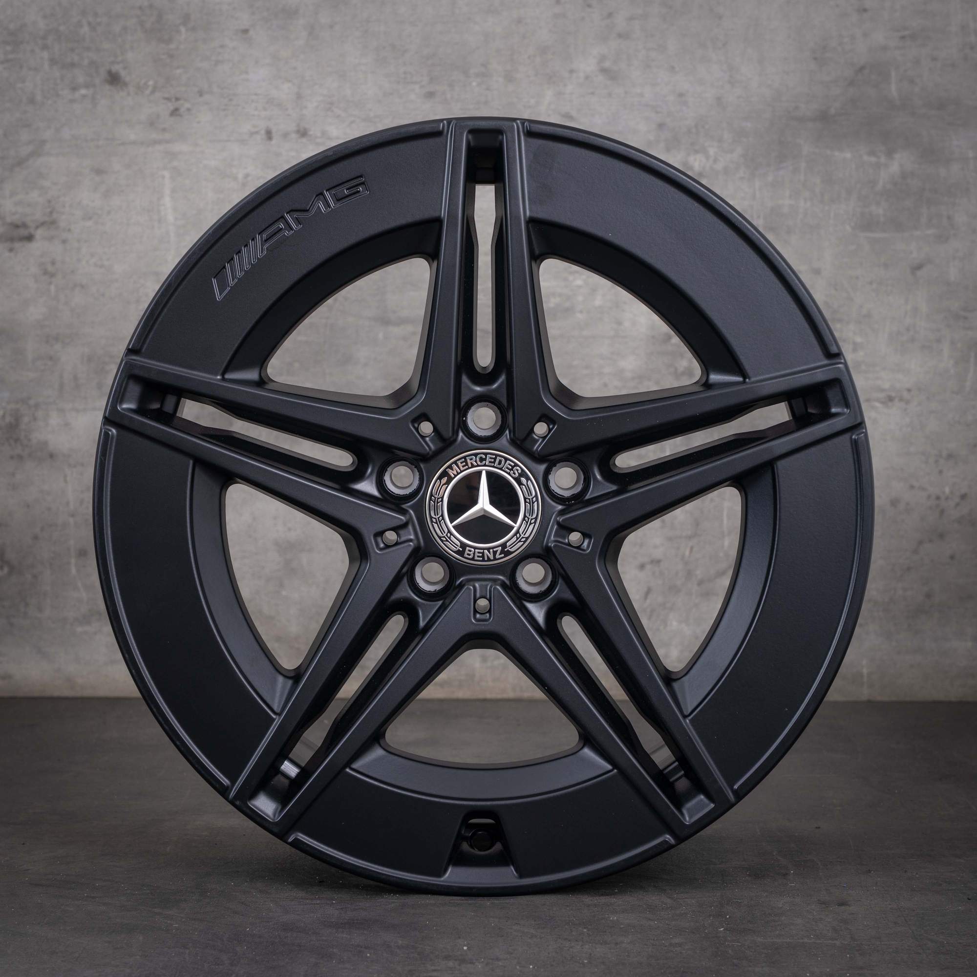Originale Mercedes-Benz C-Klasse hybridfelger 18 tommer W206 S206 C300e C300de C400e A2064017600 A2064016600 matt svart