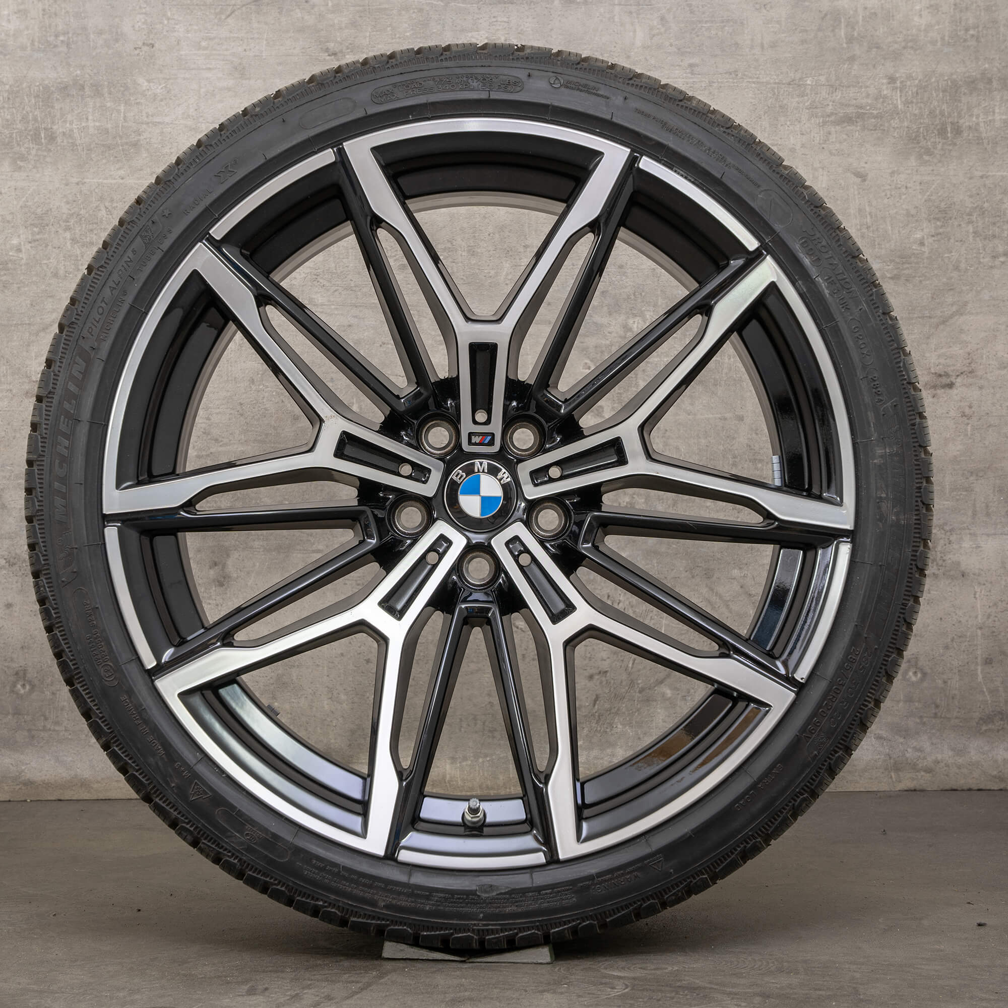 OEM BMW M2 rims 19 20 inch G87 Coupe winter wheels 7882869 7882870 930 M jet black tires