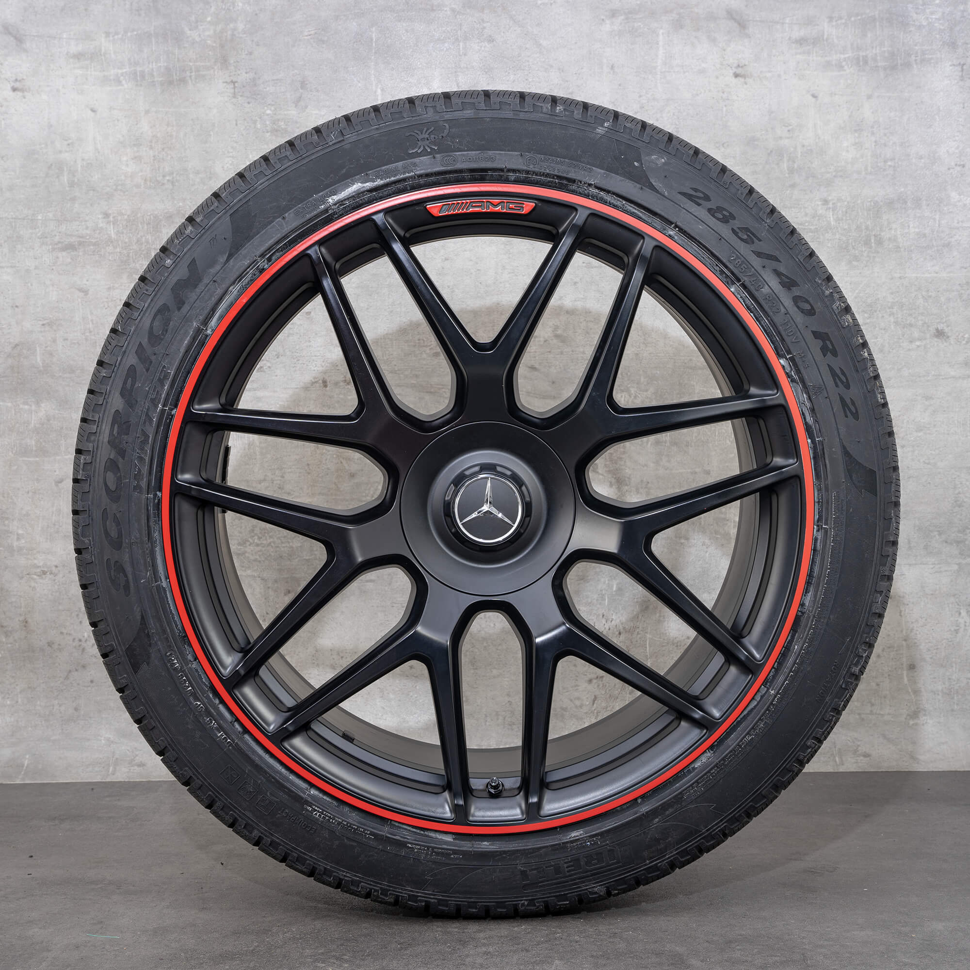 AMG 22 inch Mercedes rims G-Class G63 W463A winter wheels A4634012000